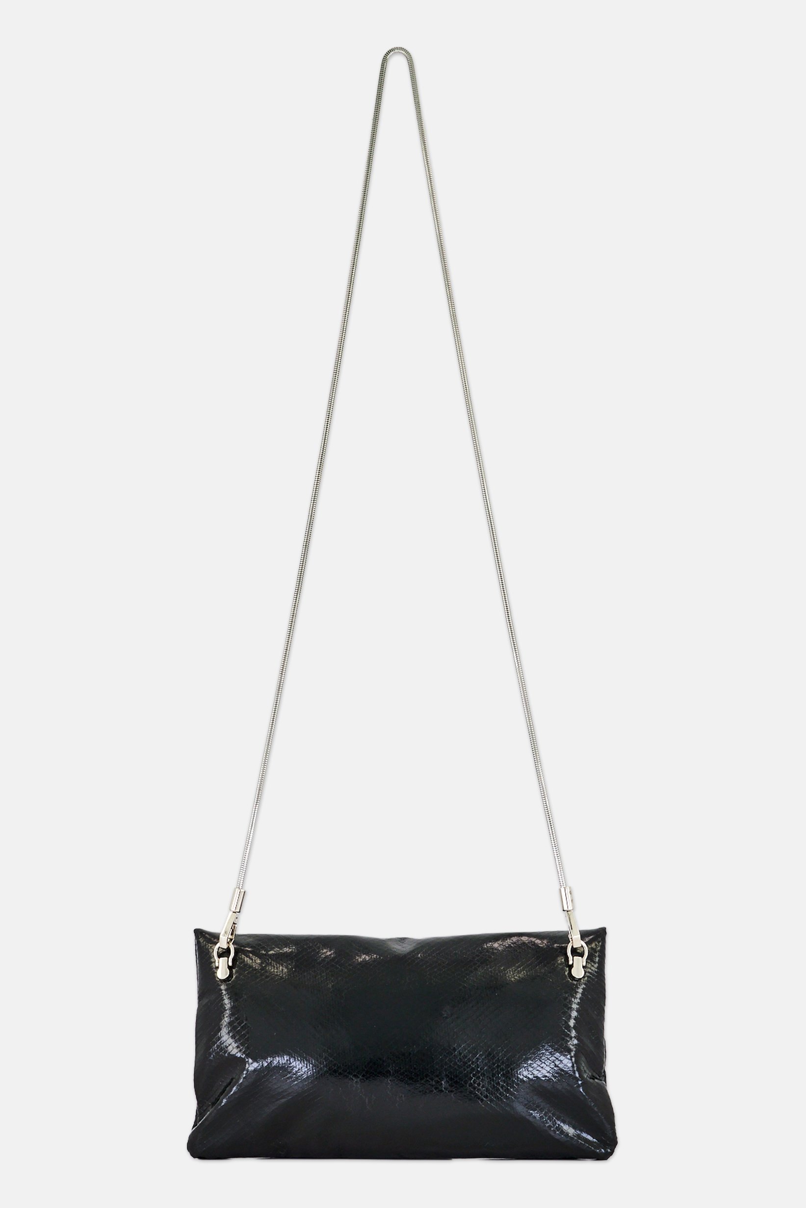 Women Animal Print Clutch, Black