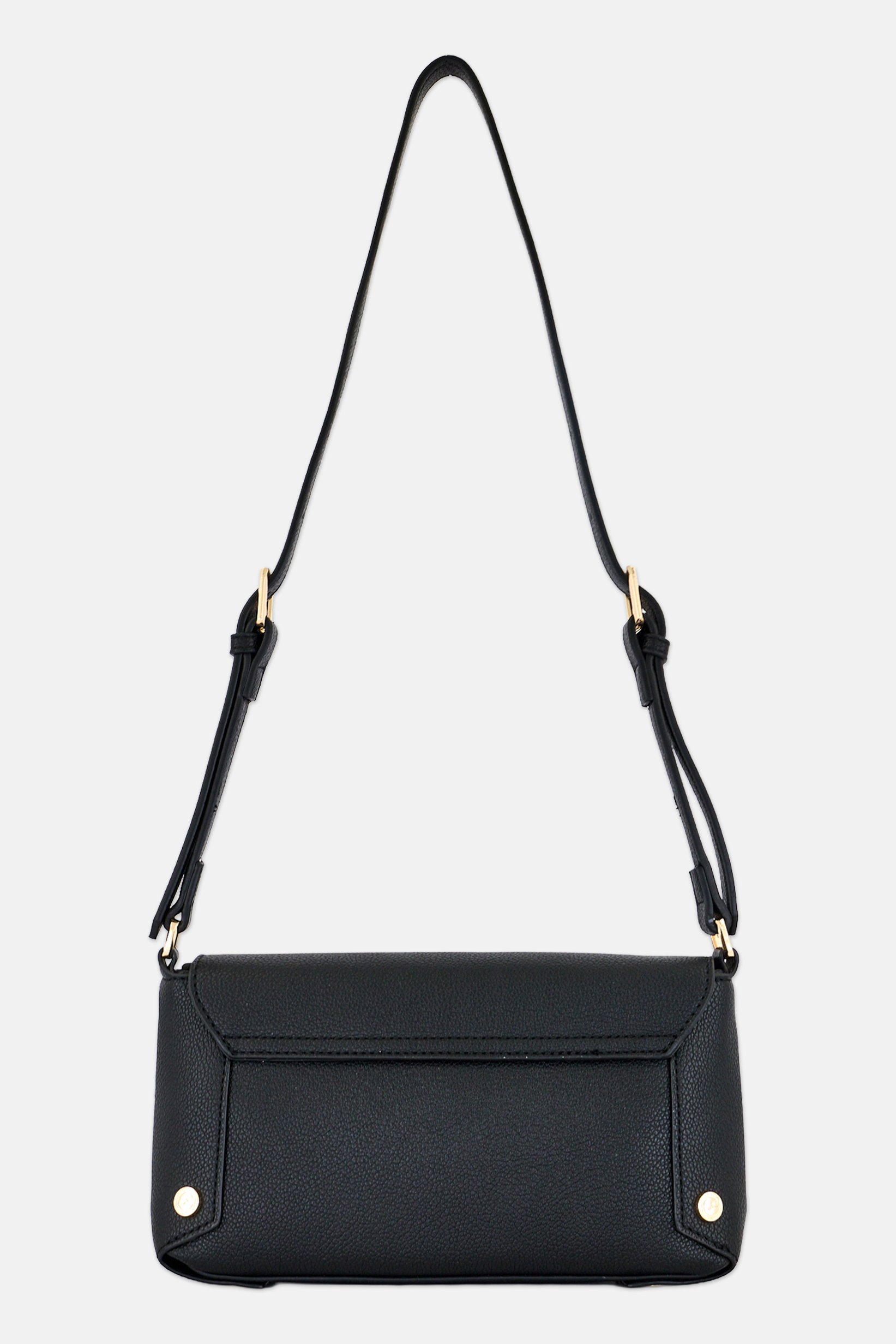 Women Brand Logo Cross Body Bag, Black