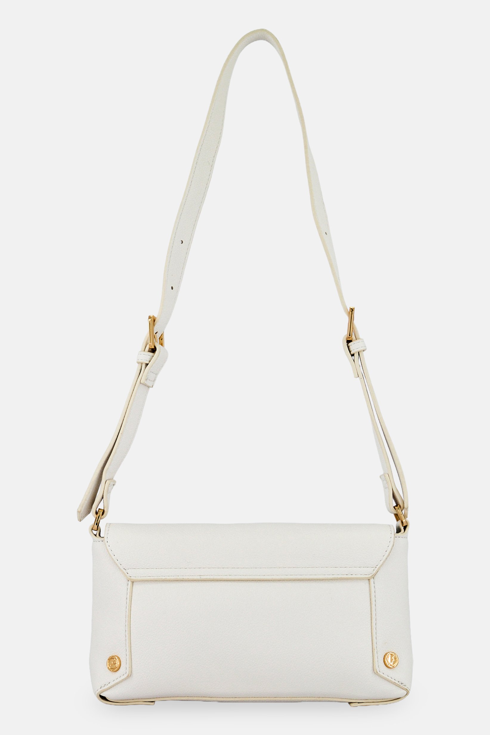 Women Brand Logo Cross Body Bag, White