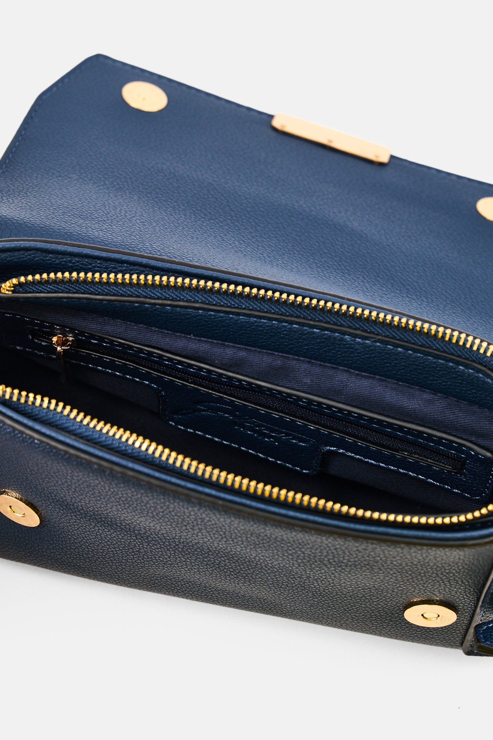 Women Brand Logo Cross Body Bag, Dark Navy