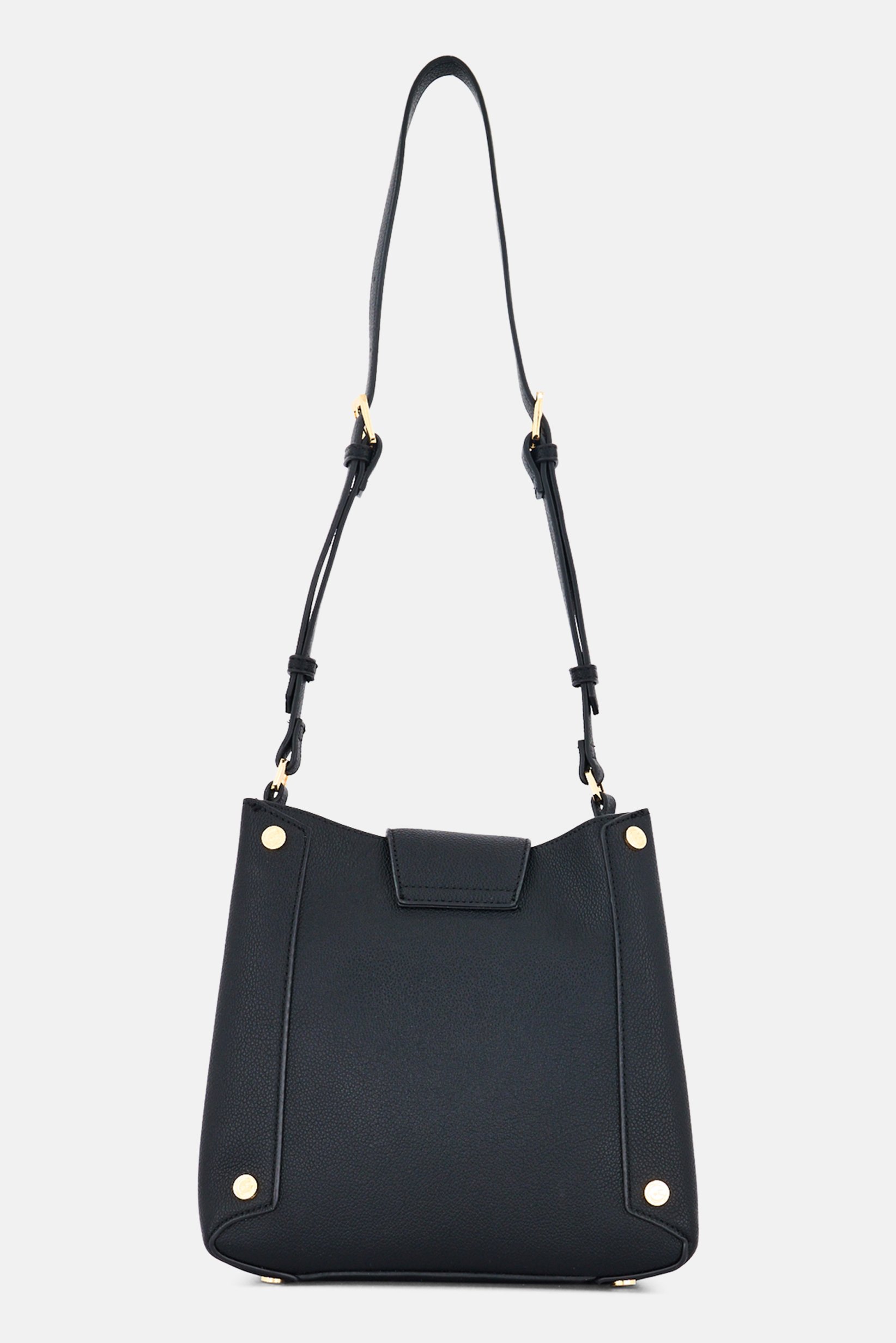 Women Brand Logo Cross Body Bag, Black