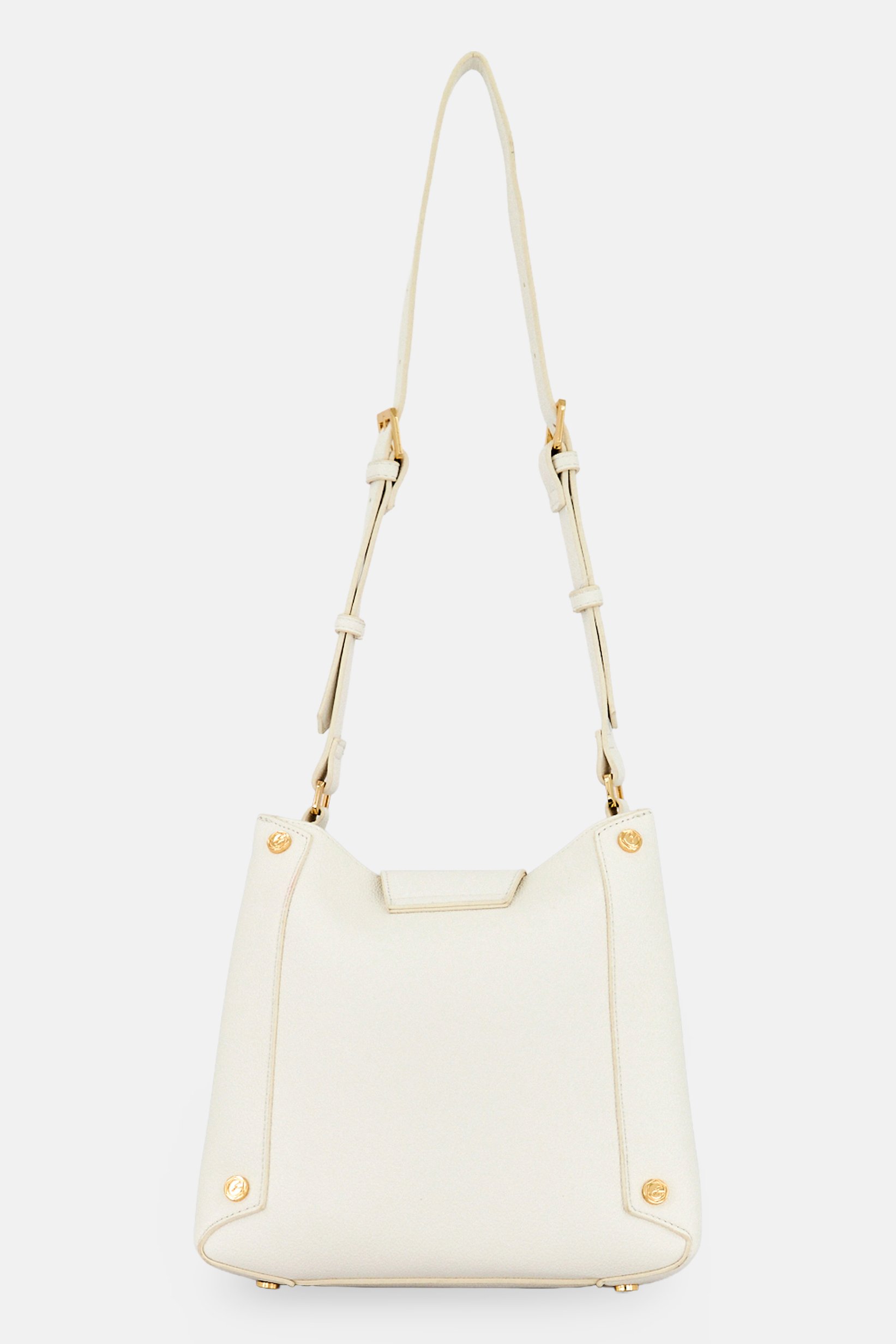 Women Brand Logo Cross Body Bag, White