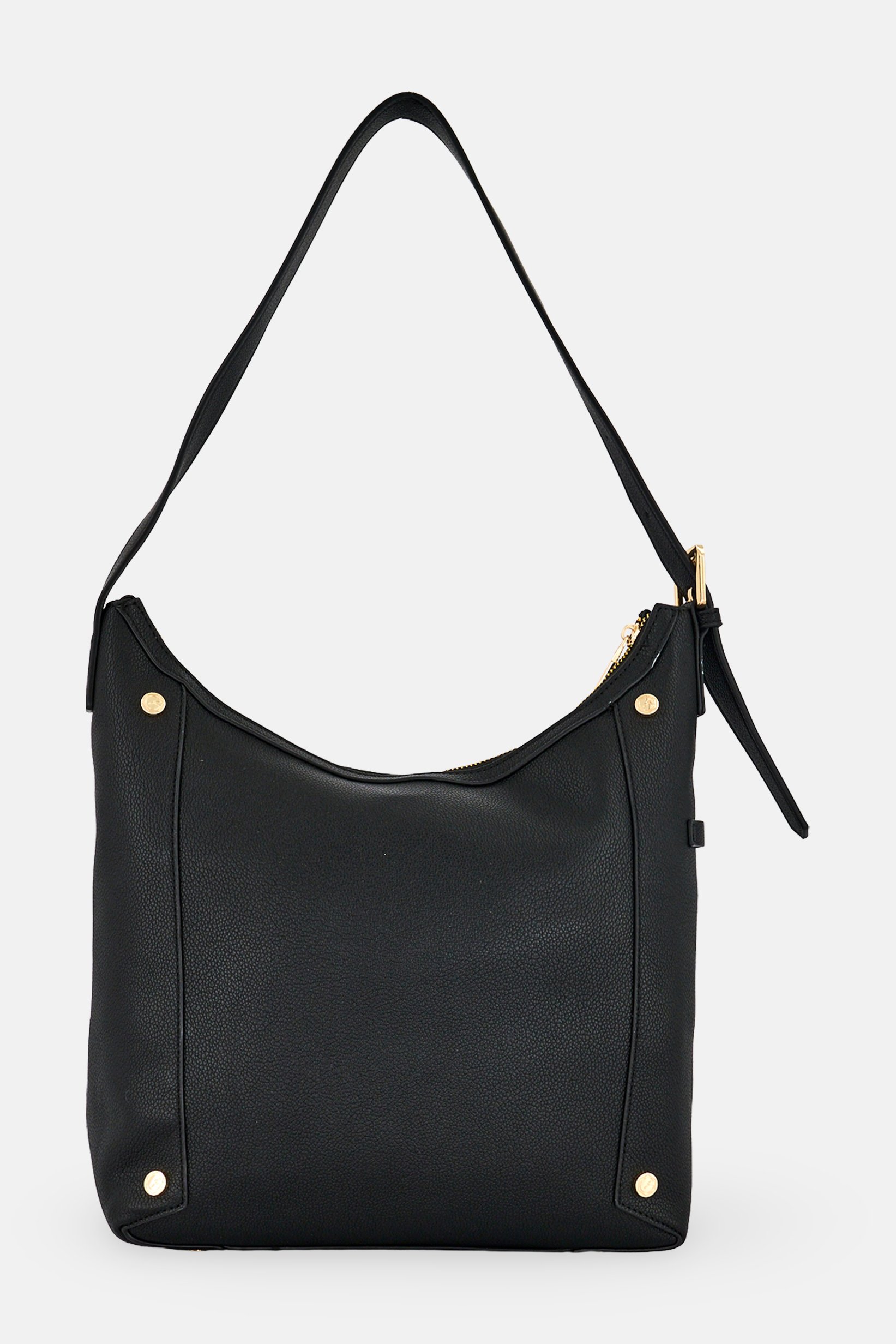 Women Brand Logo Tote Bag, Black