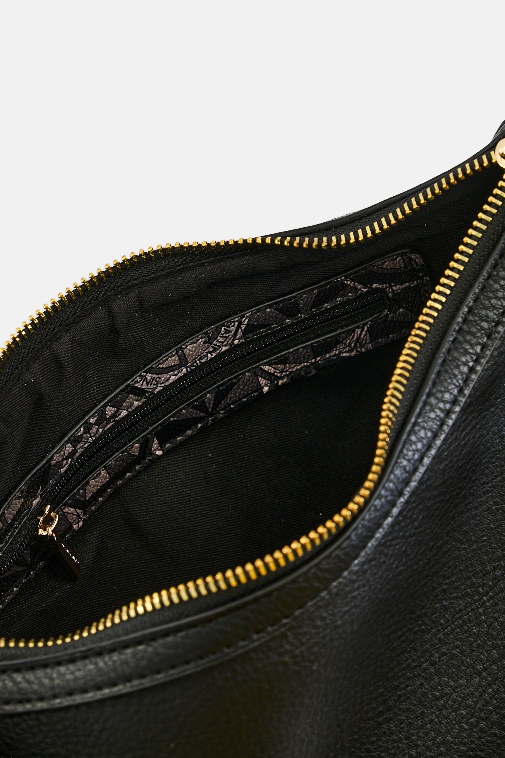 Women Brand Logo Cross Body Bag, Black
