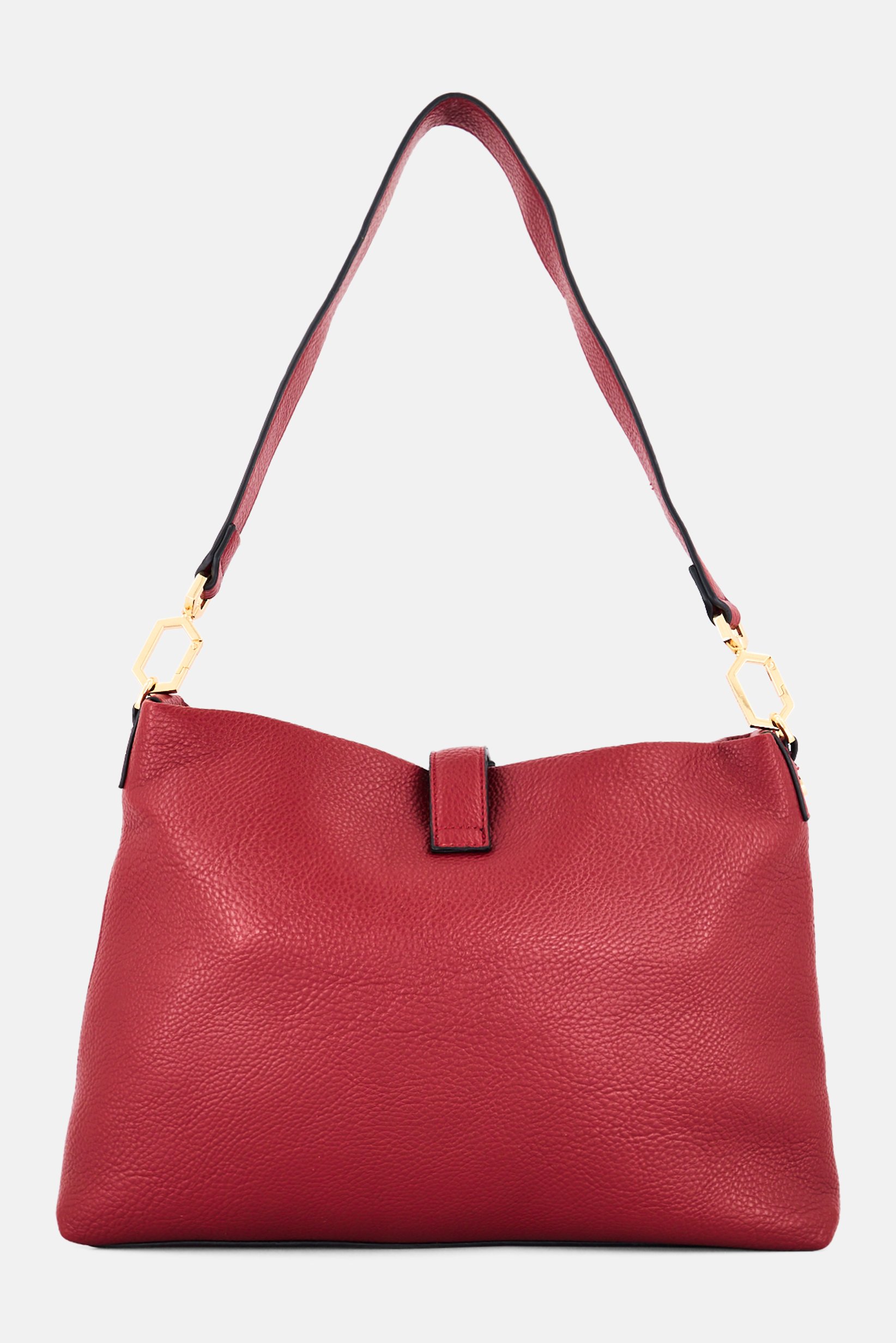 Women Brand Logo Cross Body Bag, Burgundy