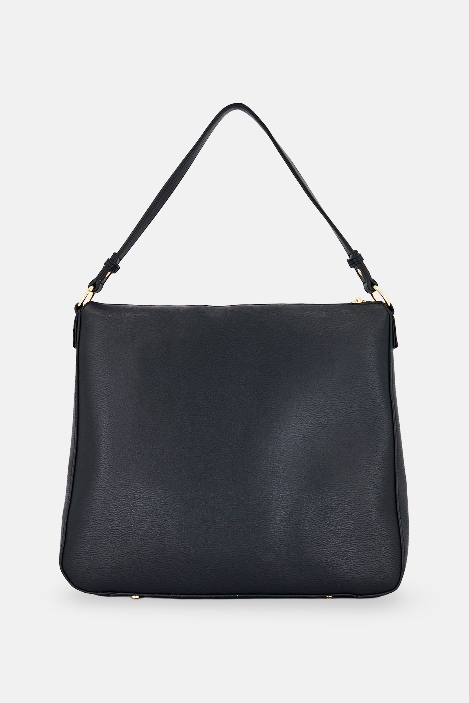 Women Brand Logo Tote Bag, Black