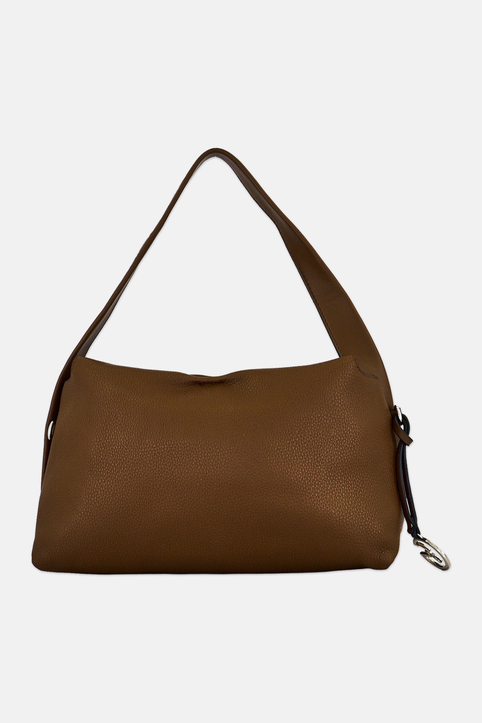 Women Brand Logo Handbag, Brown