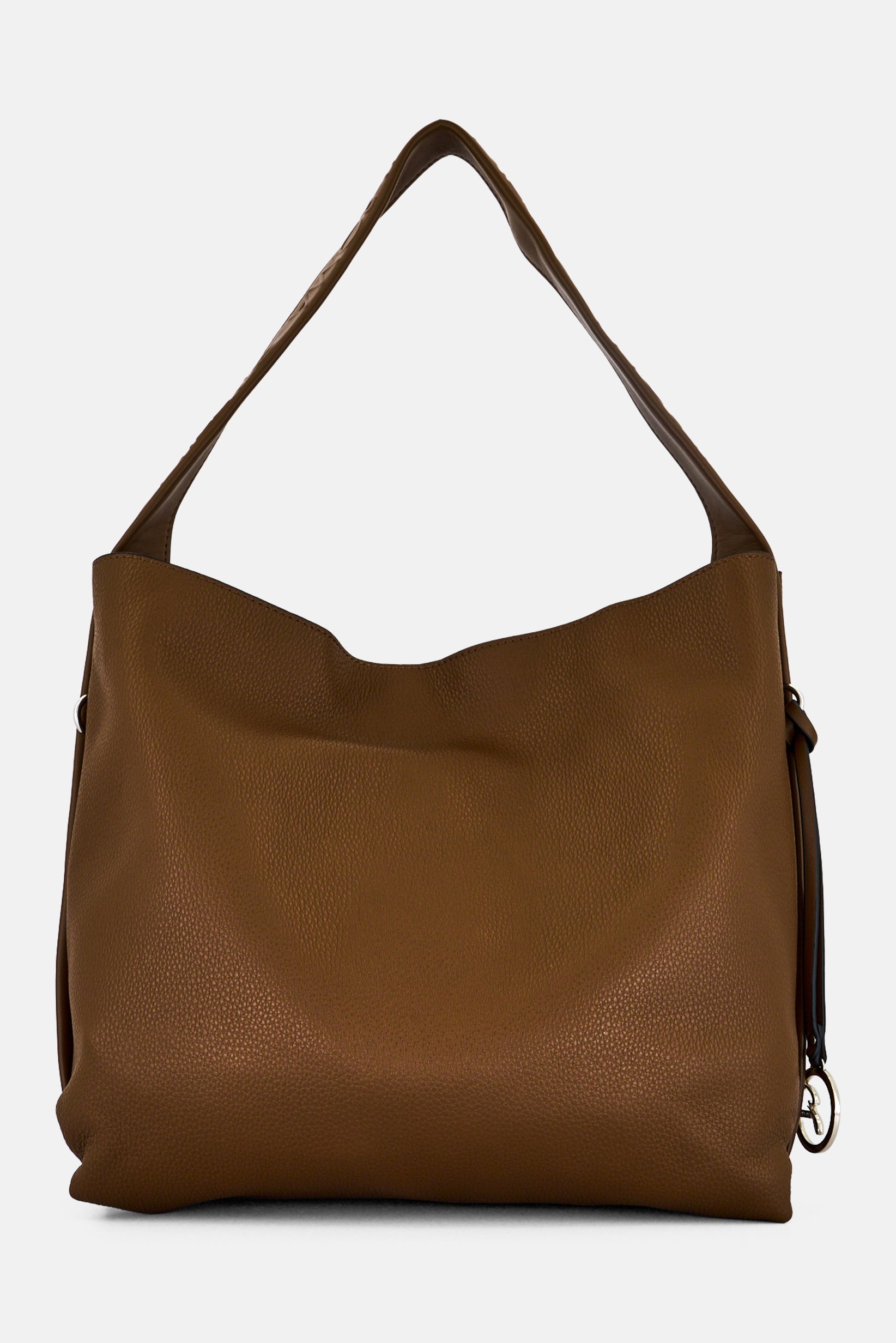 Women Brand Logo Tote Bag, Brown
