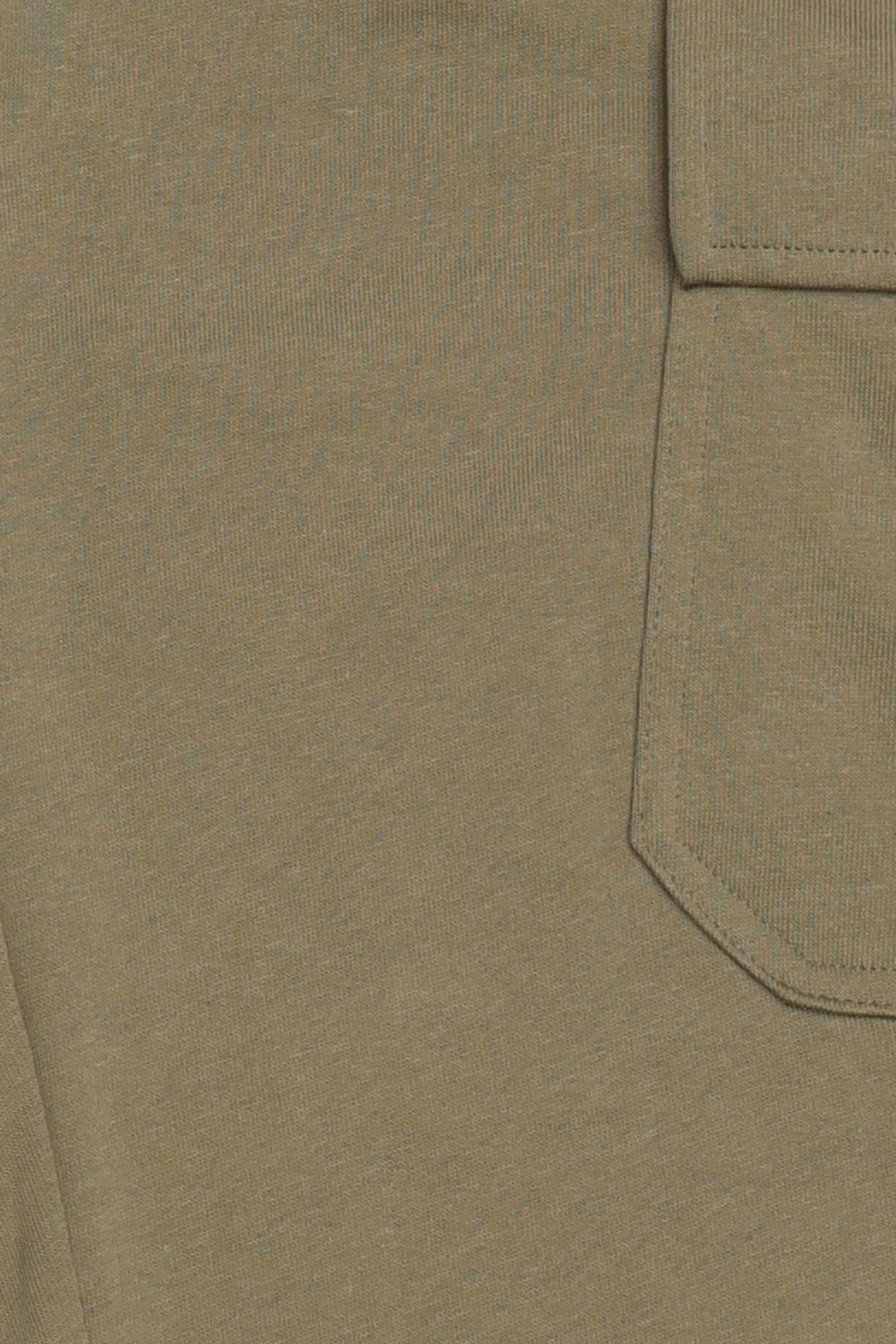 Men Regular Fit Brand Logo Cargo Pants, Olive