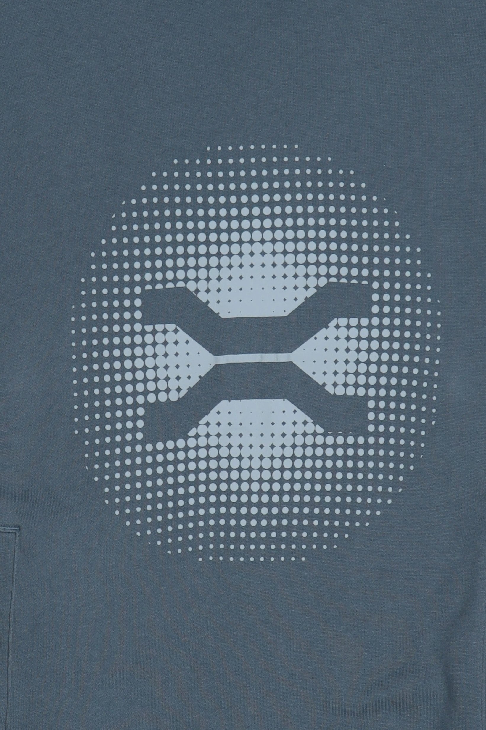 Men Graphic Print Long Sleeve Hoodie, Dusty Grey