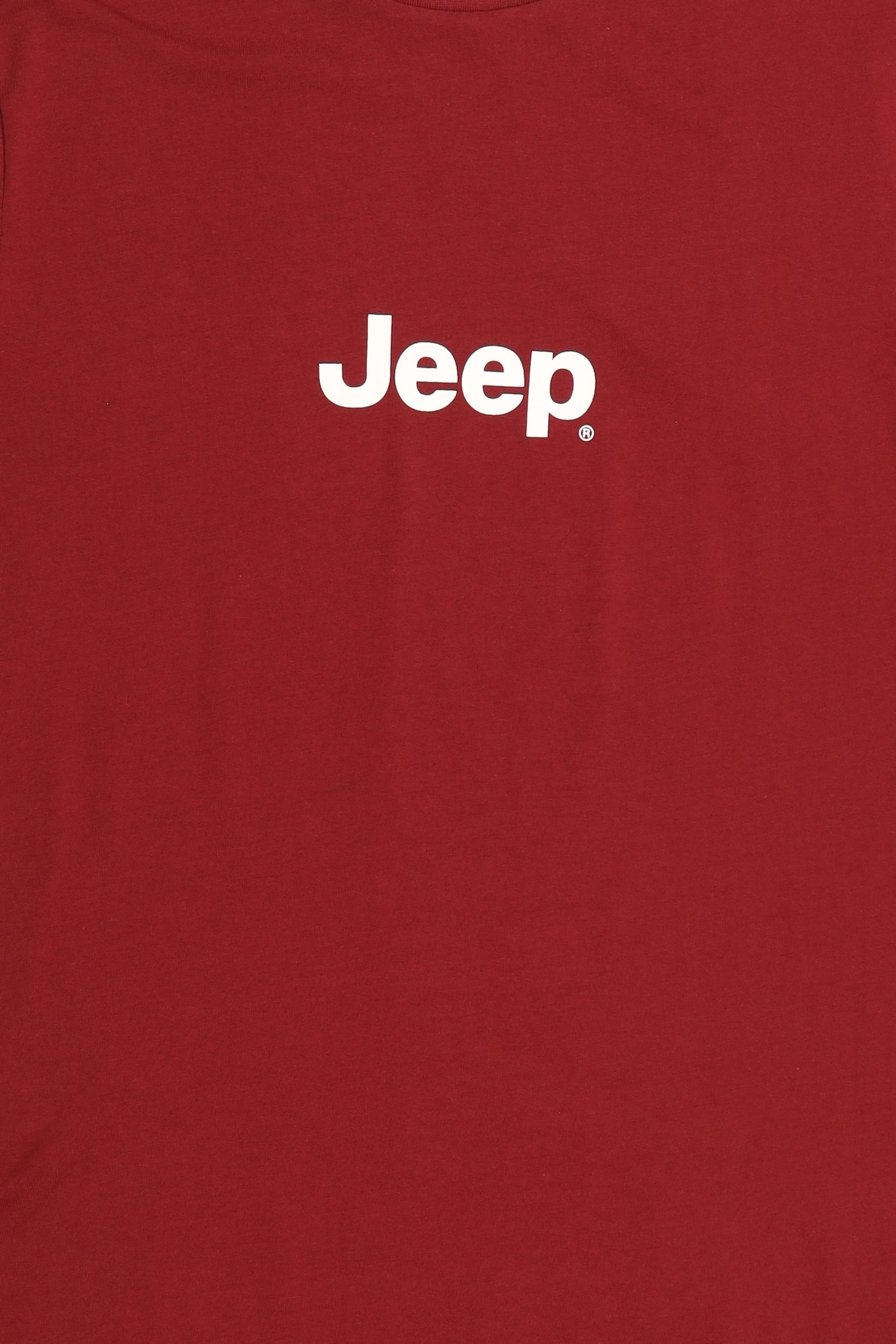 Men Crew Neck Short Sleeve Solid T-Shirt, Burgundy