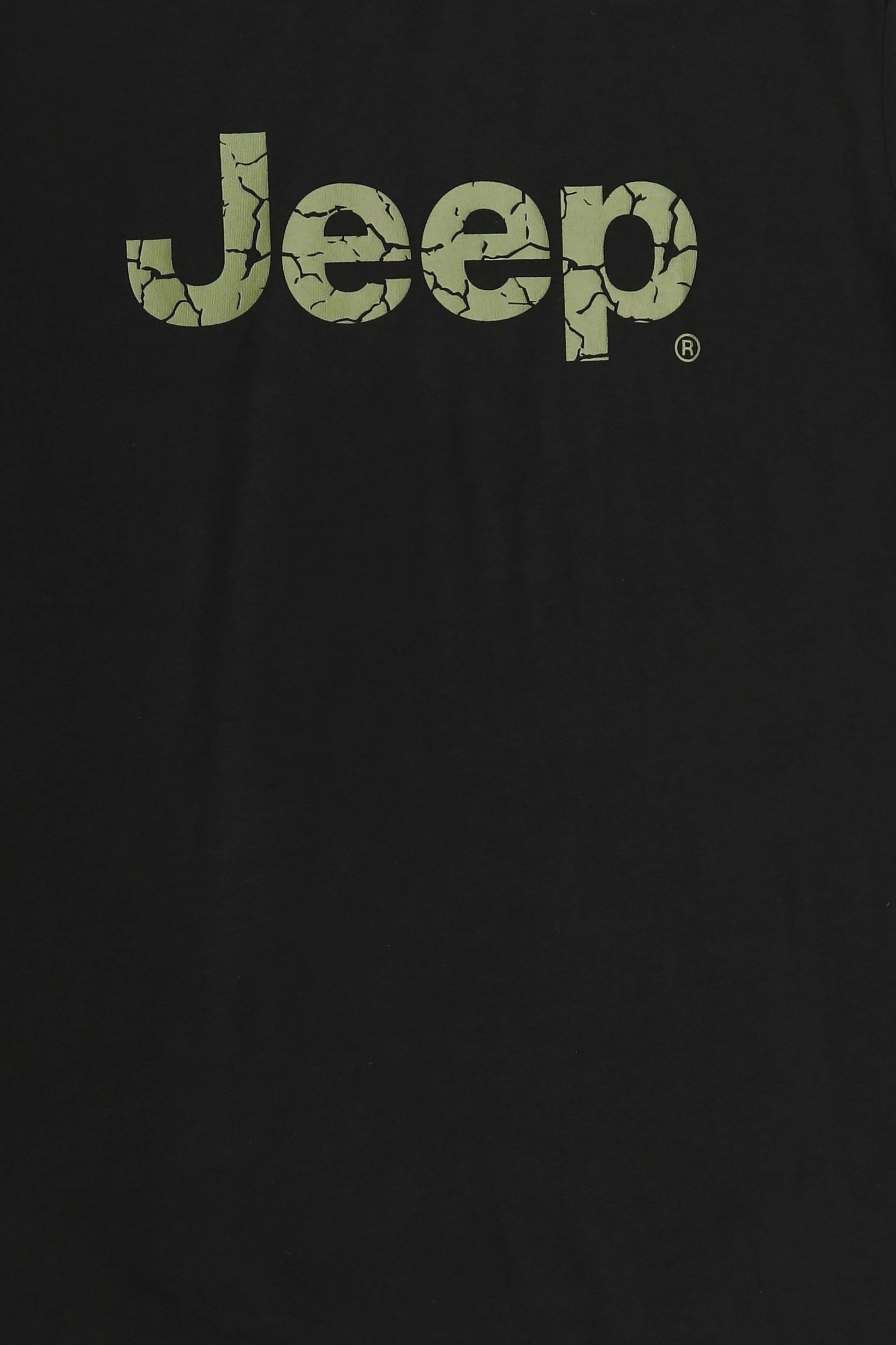 Men Crew Neck Short Sleeve Brand Logo T-Shirt, Black