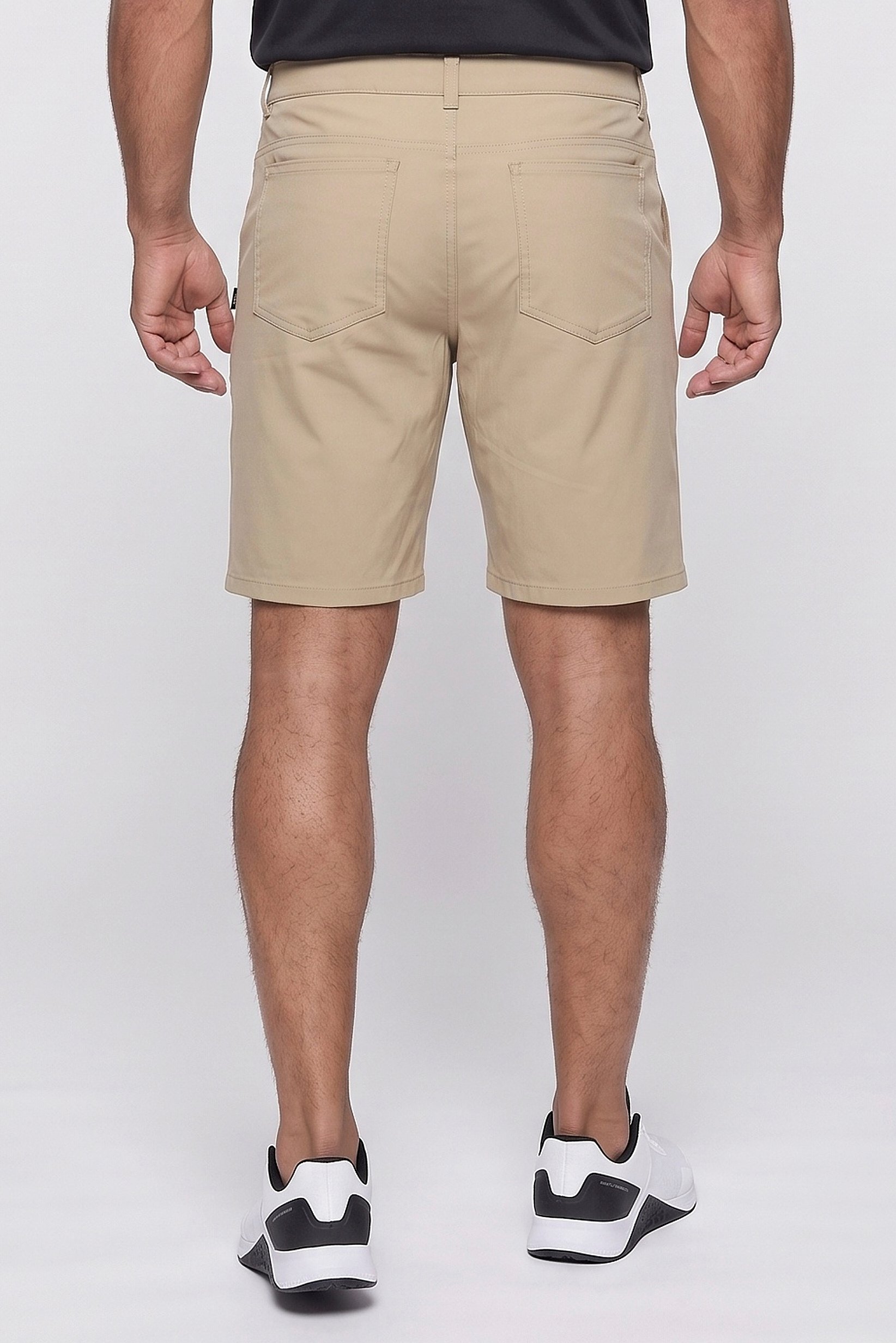 Men Regular Fit Outdoor Shorts, Tan