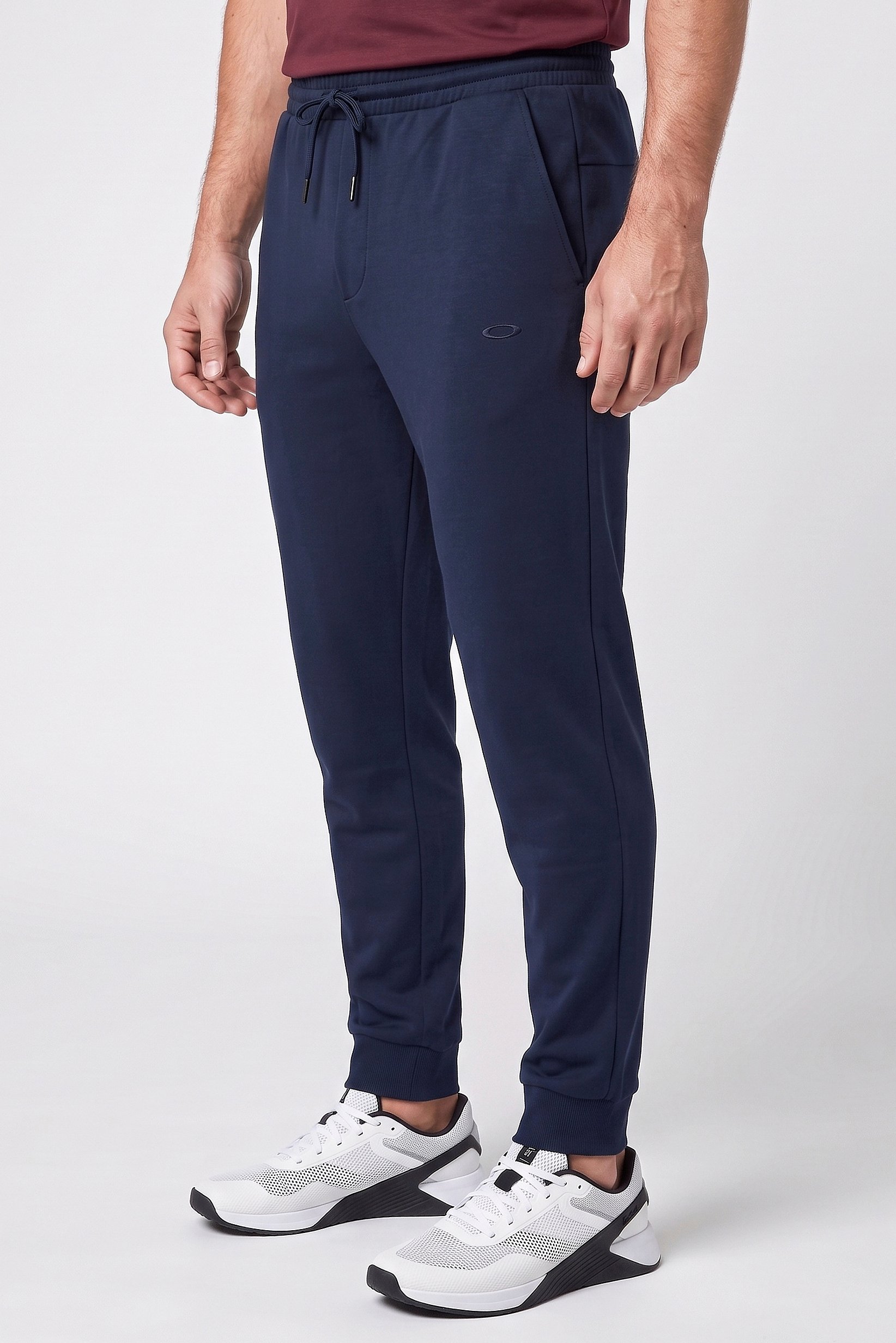 Men Regular Fit Outdoor Sweatpants, Navy Blue