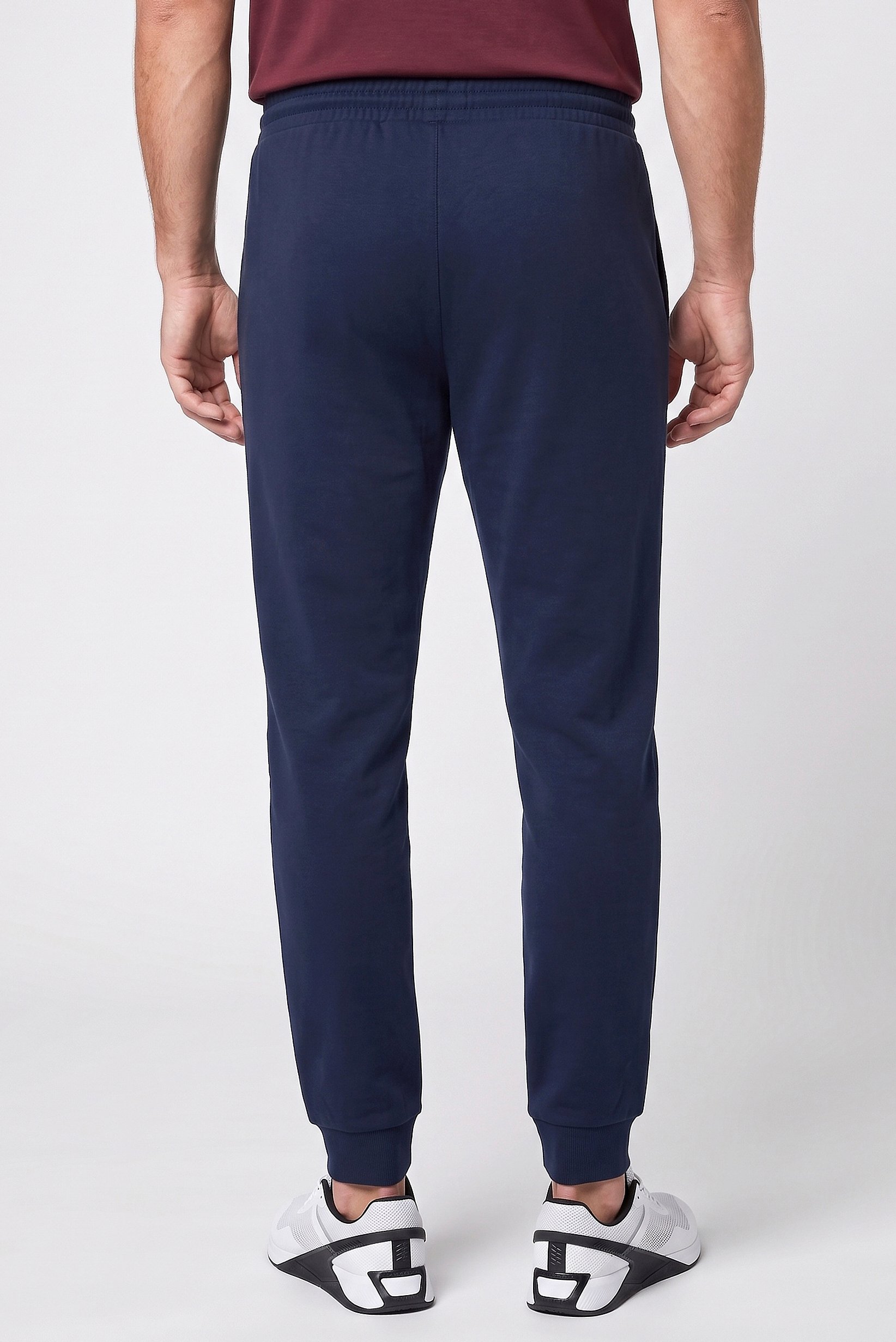 Men Regular Fit Outdoor Sweatpants, Navy Blue