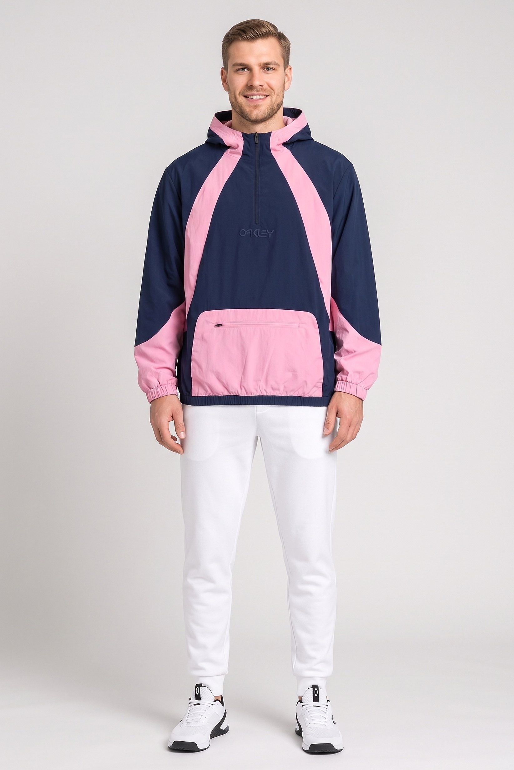 Men Regular Fit Long Sleeve Training Jacket, Multicolor