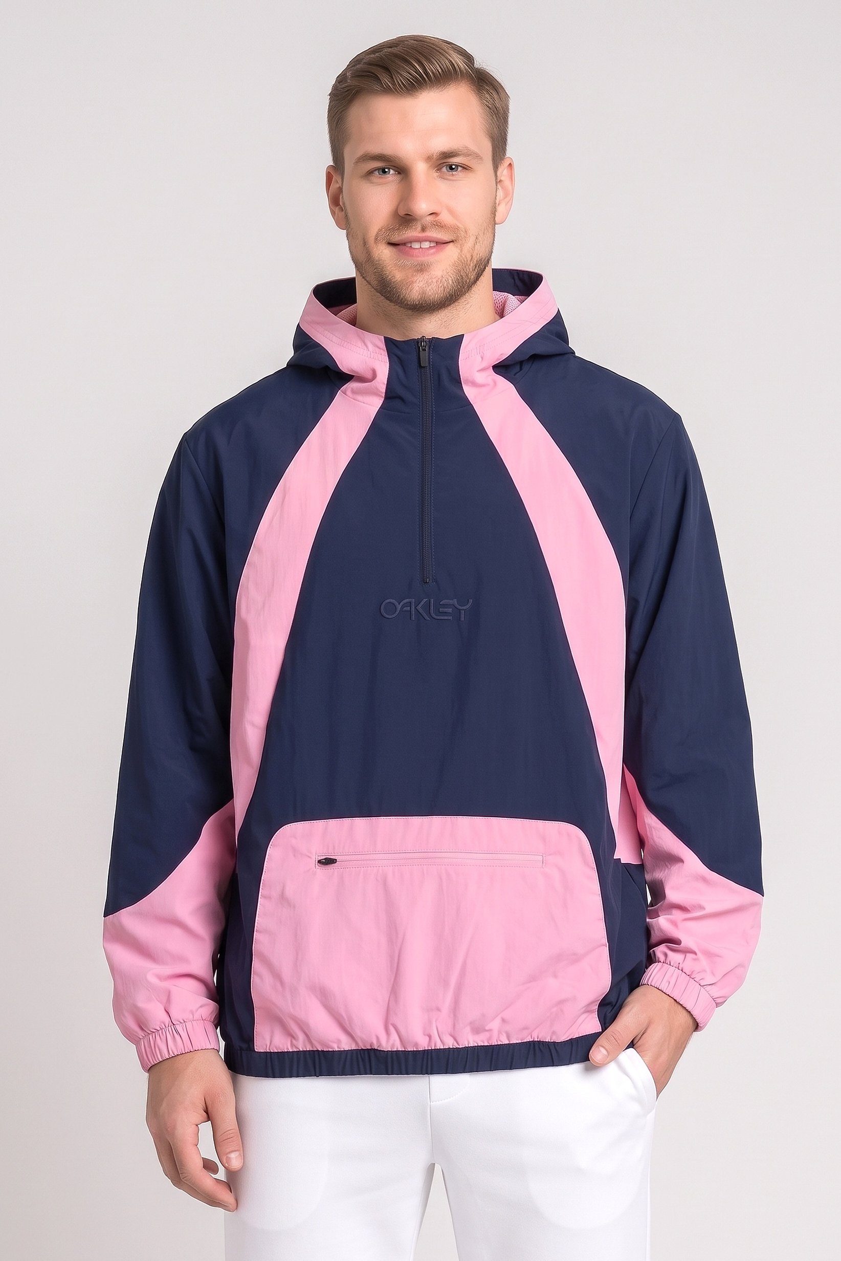 Men Regular Fit Long Sleeve Training Jacket, Multicolor