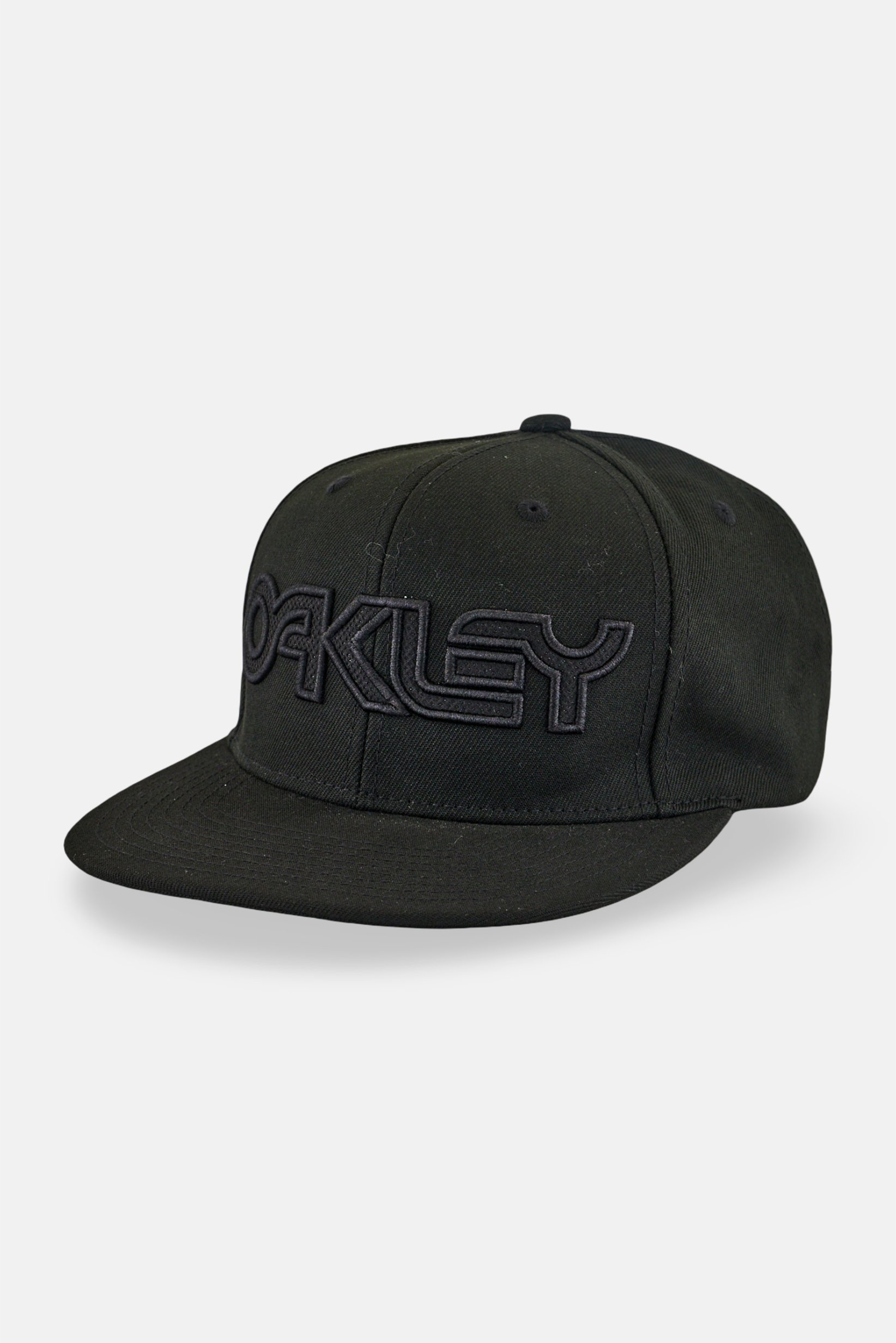 Men Embroidered Logo Sports Cap, Black