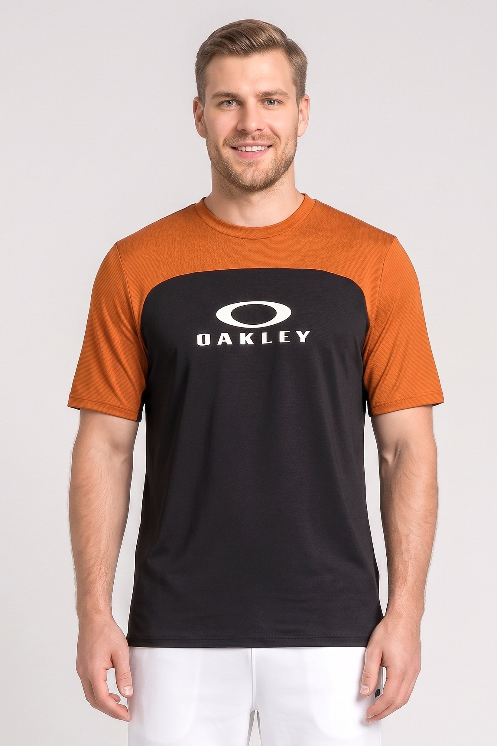 Men Regular Fit Short Sleeve Free Ride Rc Cycling Jersey, Multicolor