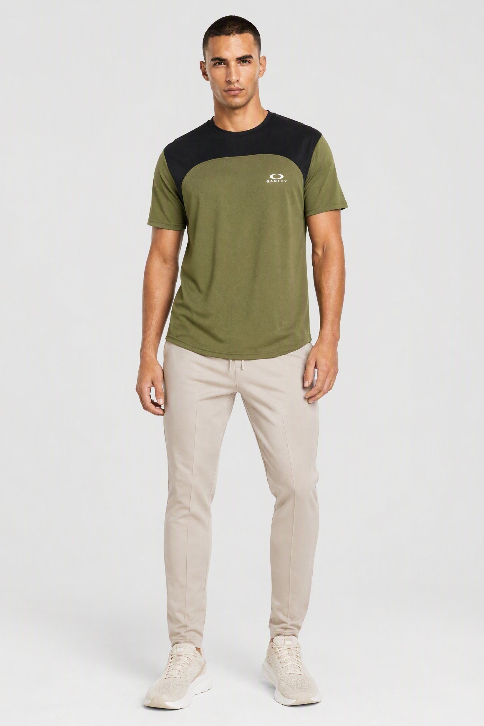 Men Regular Fit Free Ride Jersey, Olive