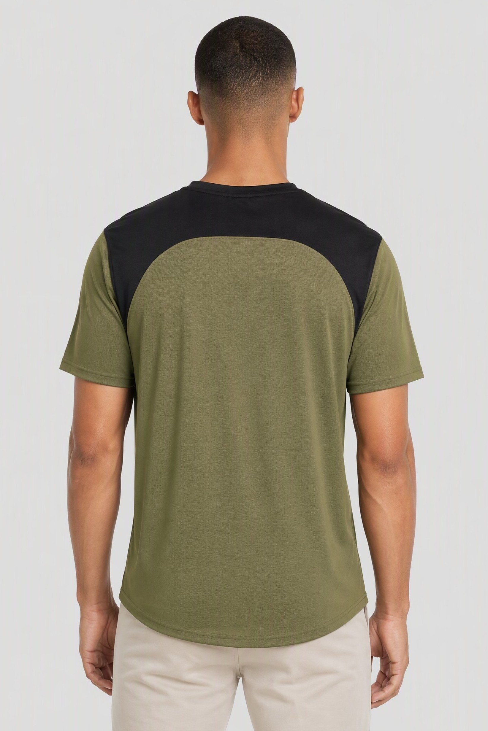 Men Regular Fit Free Ride Jersey, Olive