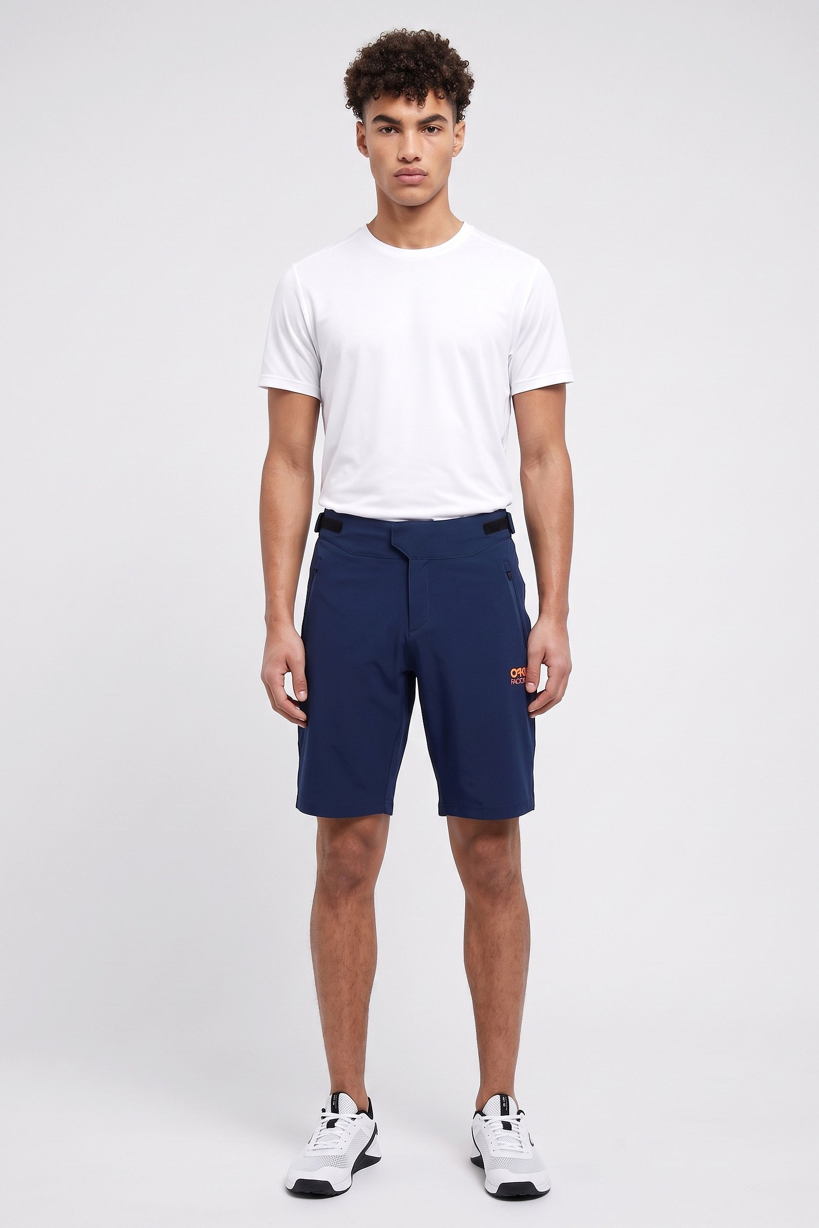 Men Regular Fit Training Short, Navy
