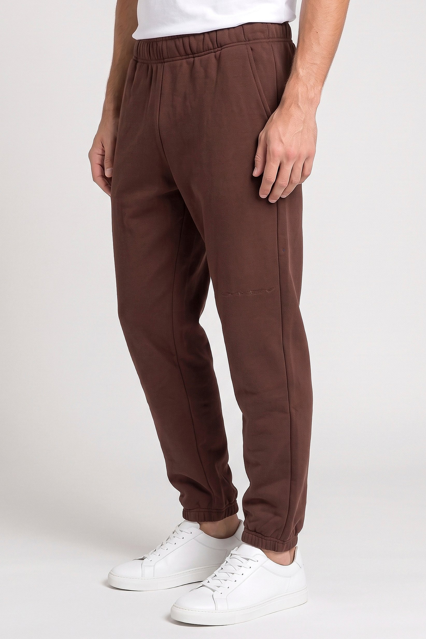 Men Relaxed Fit Outdoor Sweatpants, Brown