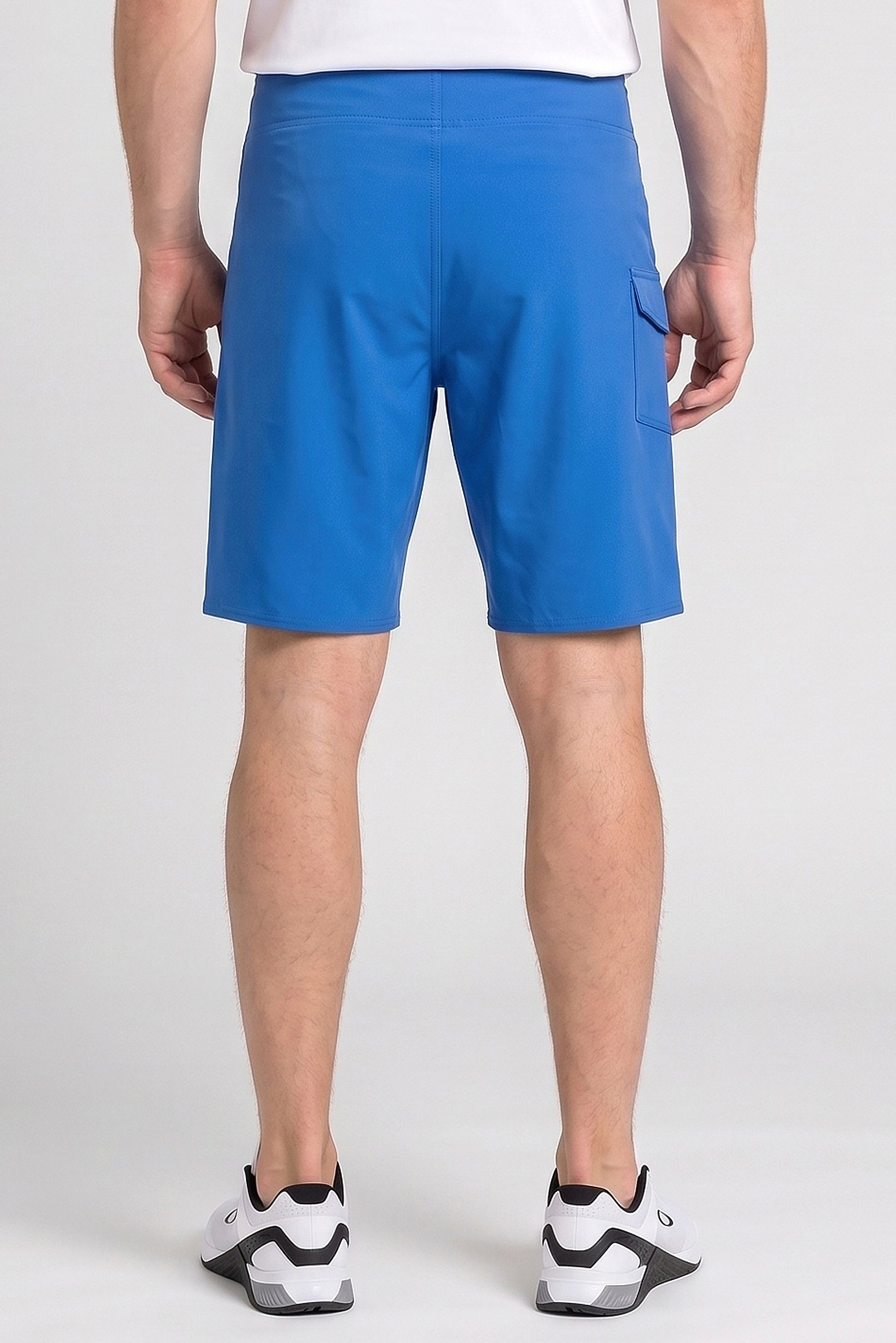 Men Regular Fit Outdoor Shorts, Blue