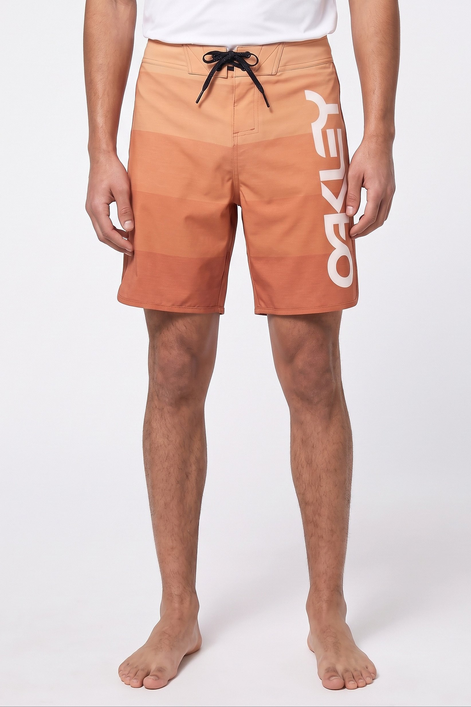 Men Performance Fit Board Shorts, Orange