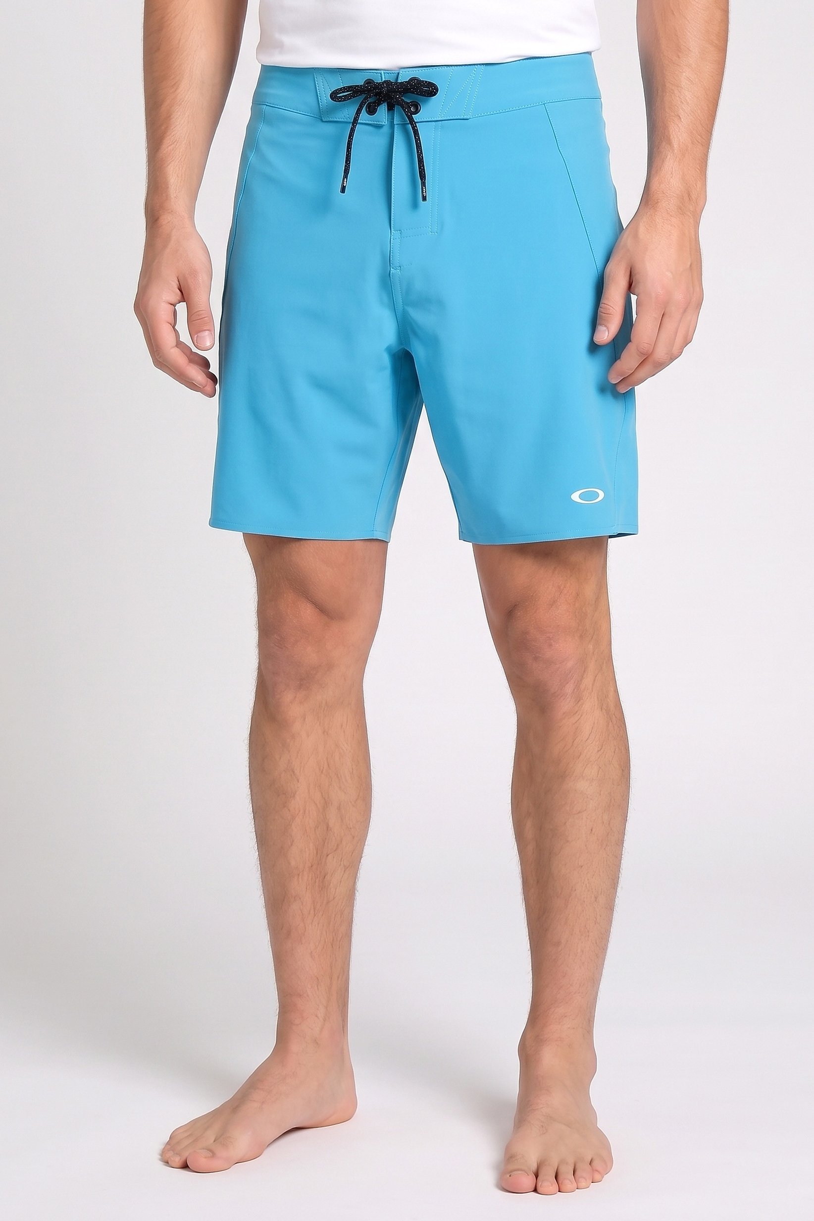 Men Brand Logo Board Shorts, Blue