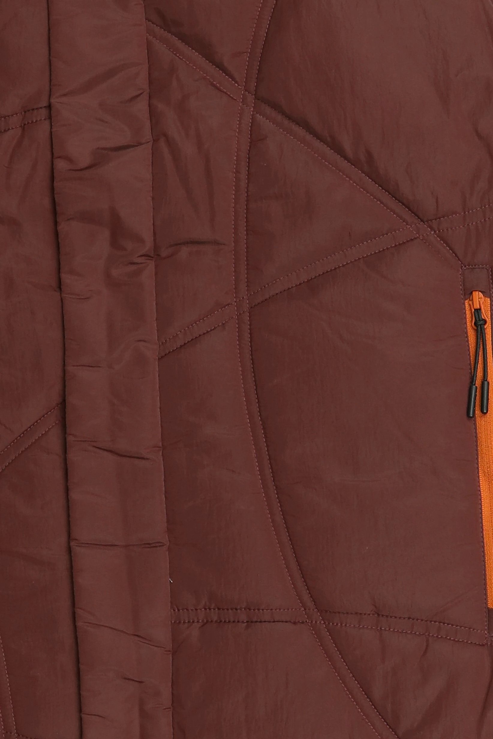Men Performance Fit Sleeveless Outdoor Vest Jacket, Dark Burgundy