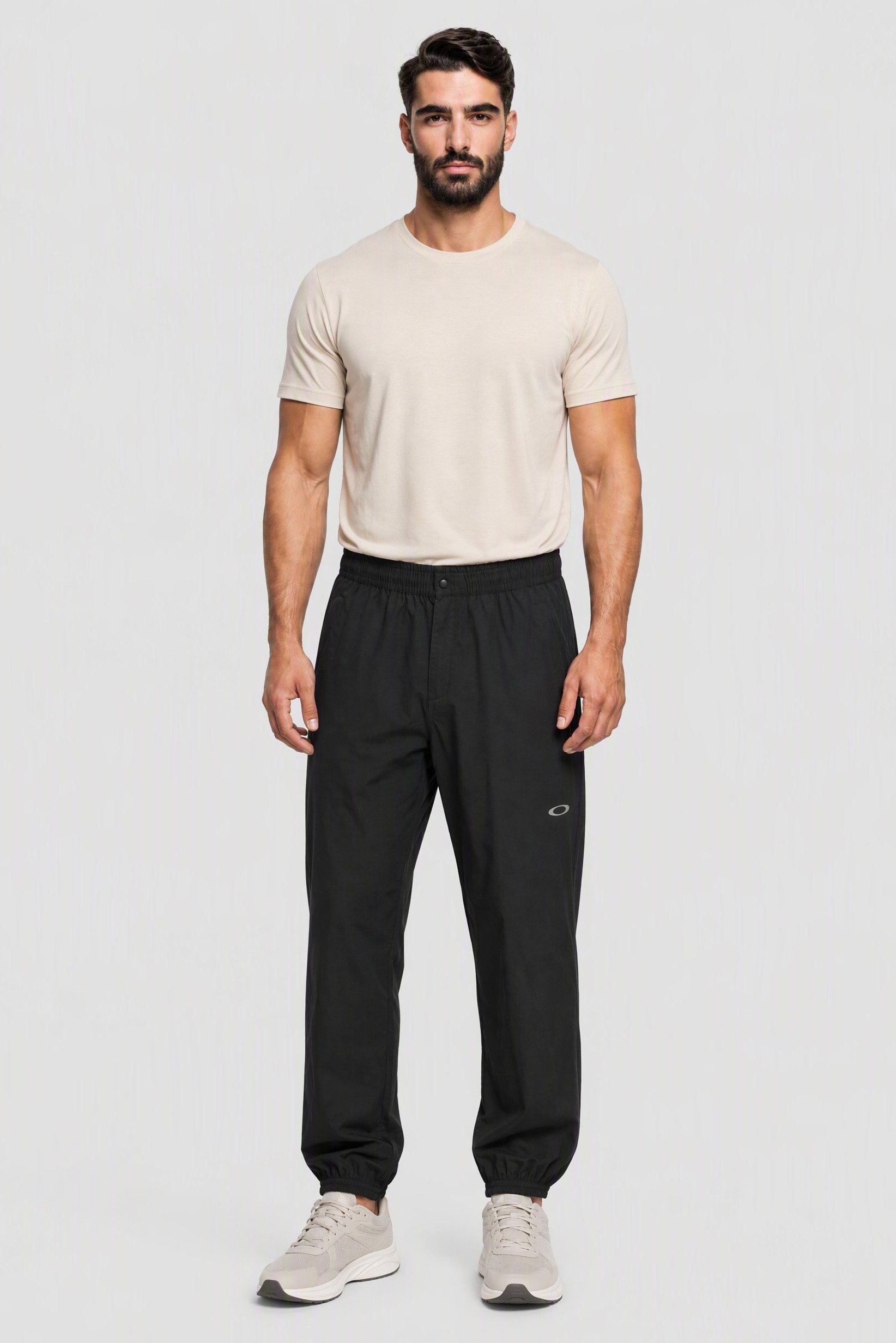 Men Regular Fit Outdoor Sweatpants, Grey