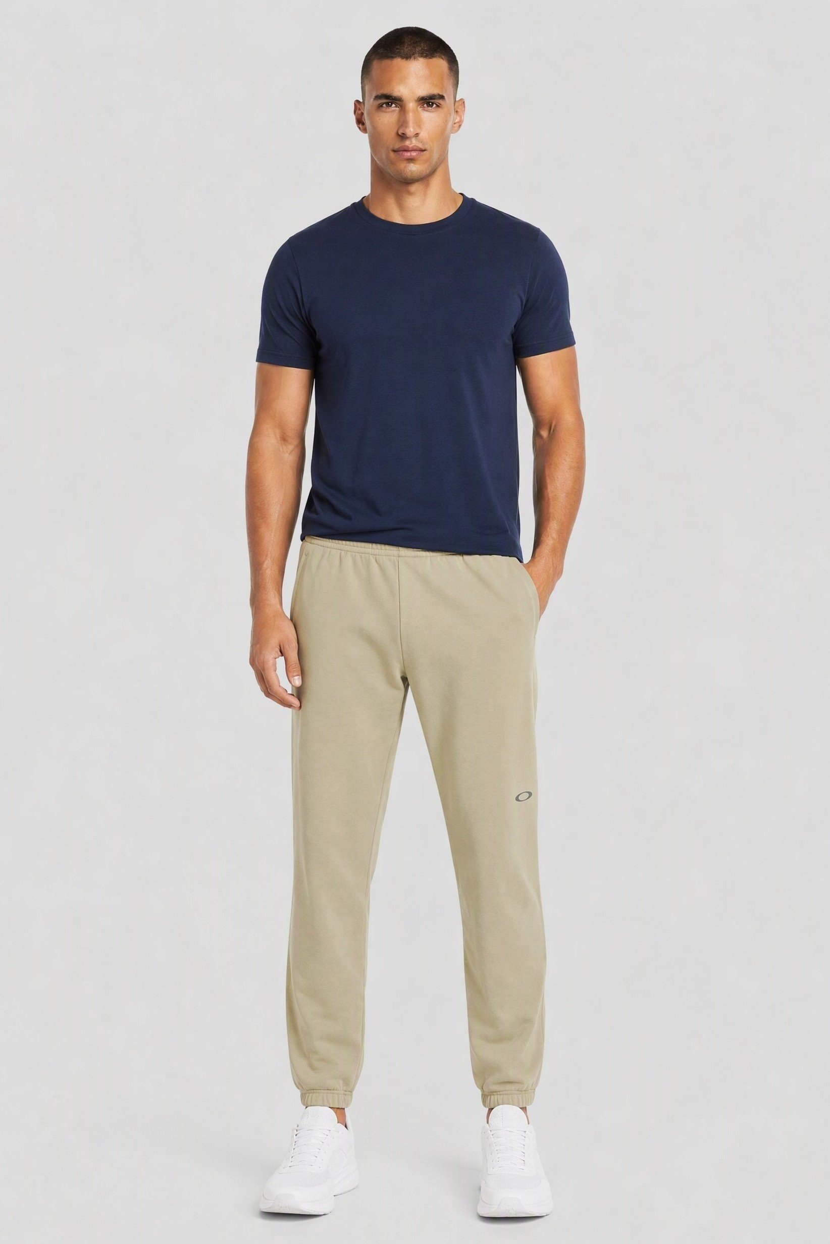 Men Regular Fit Outdoor Sweatpants, Beige