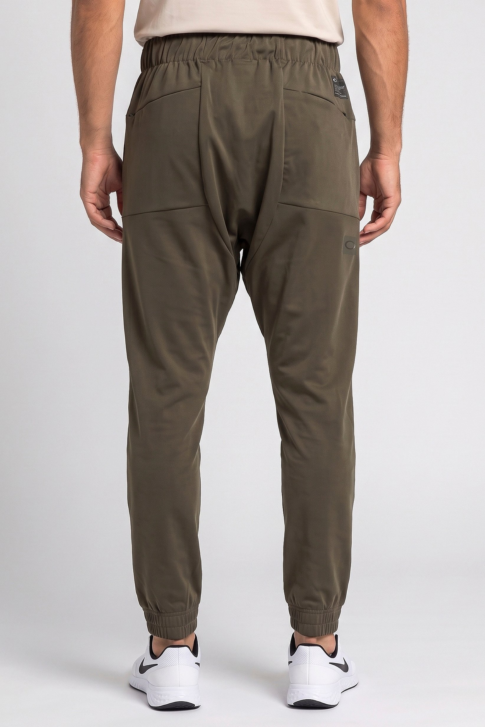 Men Regular Fit Outdoor Sweatpants, Dark Olive