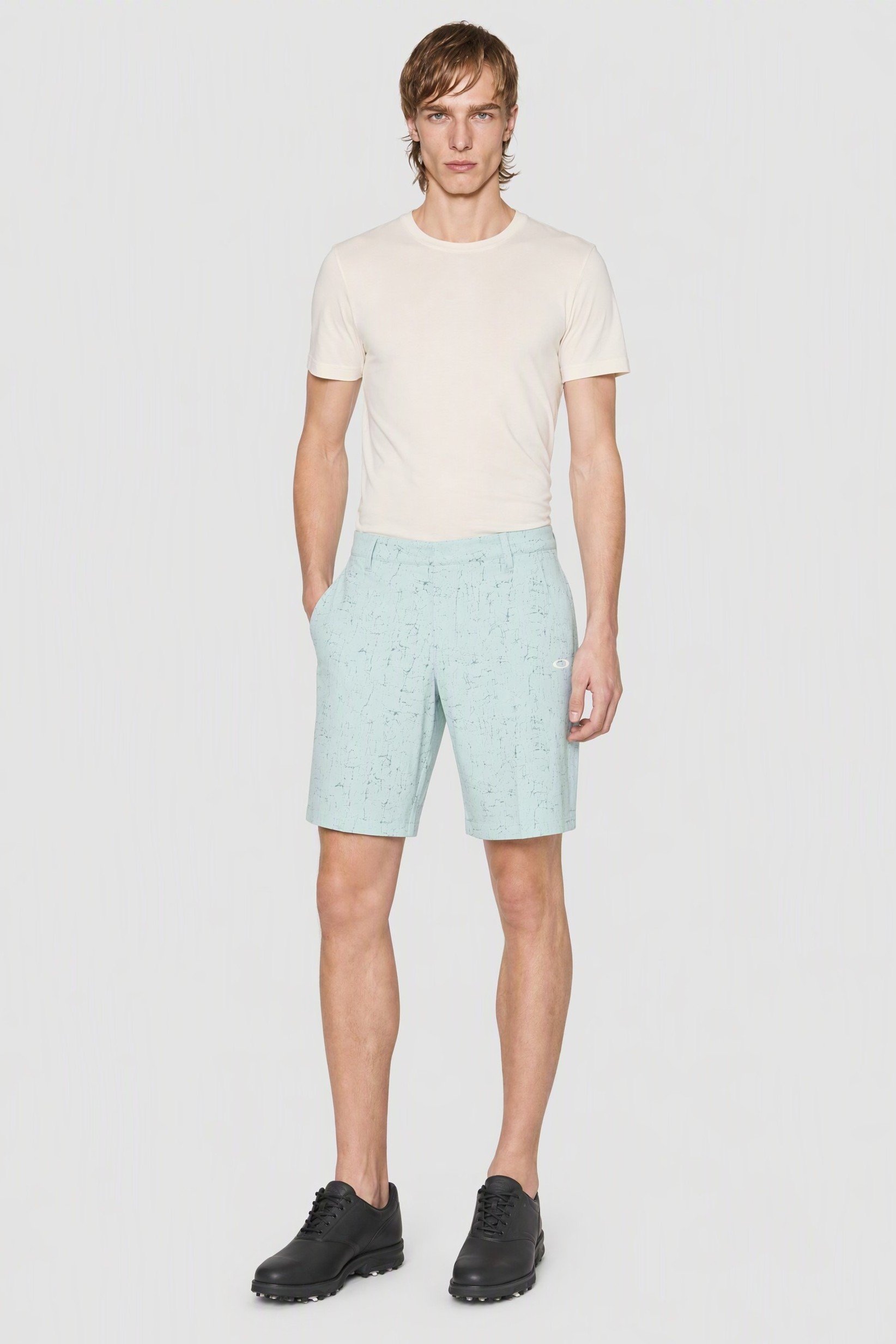 Men Regular Fit Golf Shorts, Multicolor