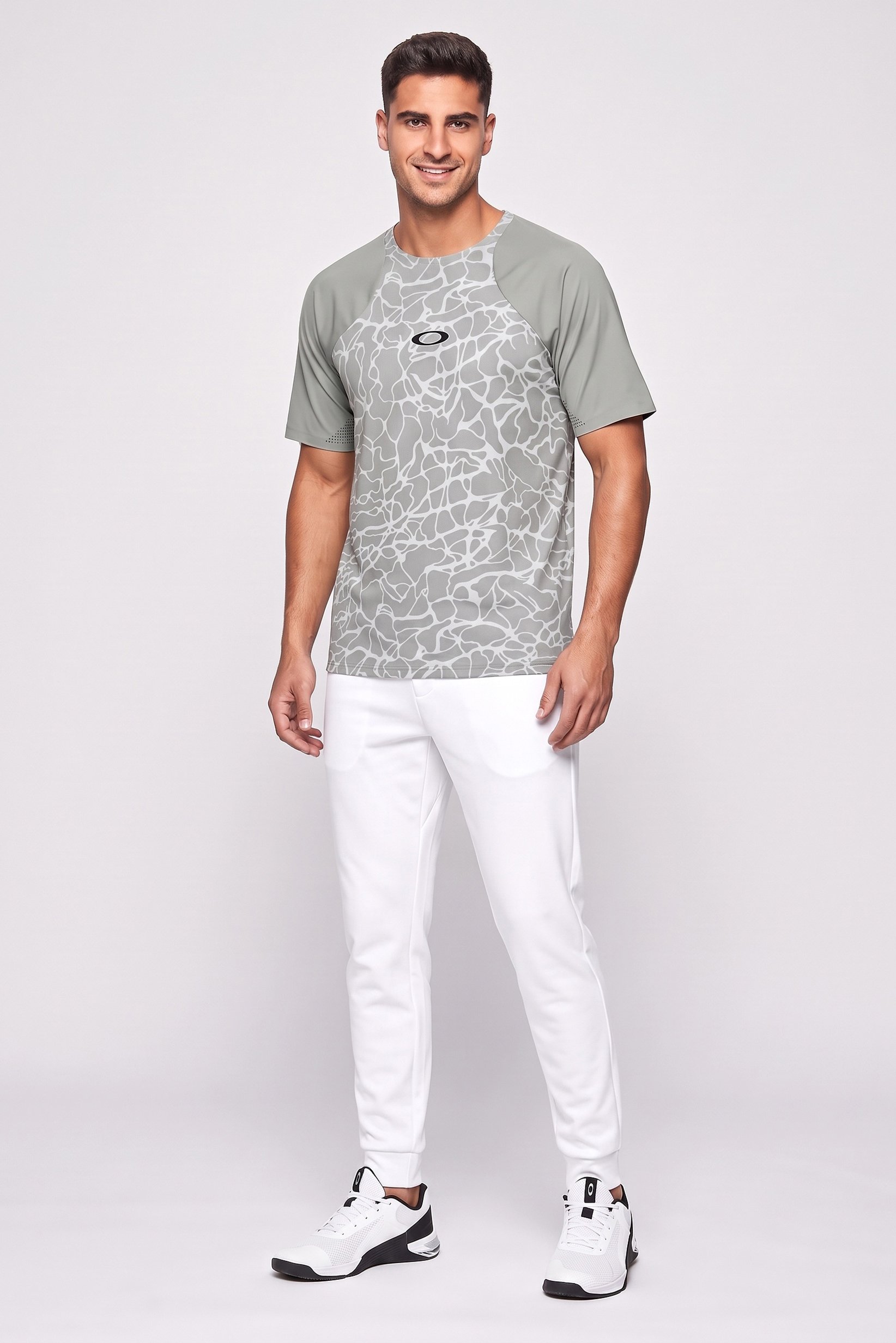 Men Regular Fit Short Sleeve Cyling Jersey, Multicolor