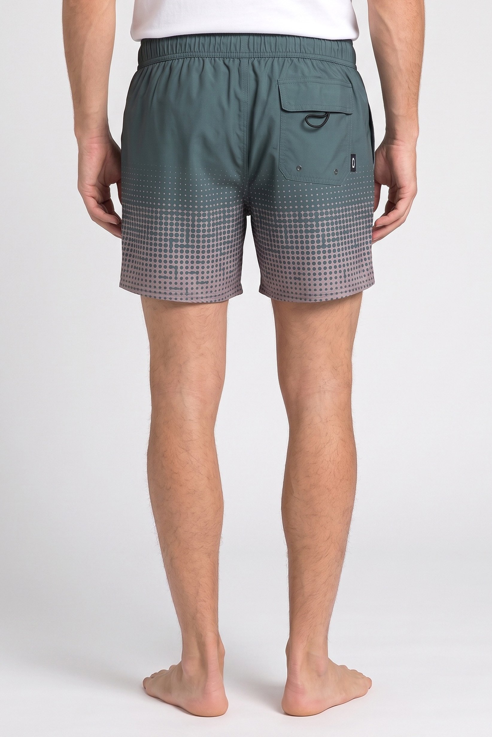 Men Two Tone Board Shorts, Multicolor