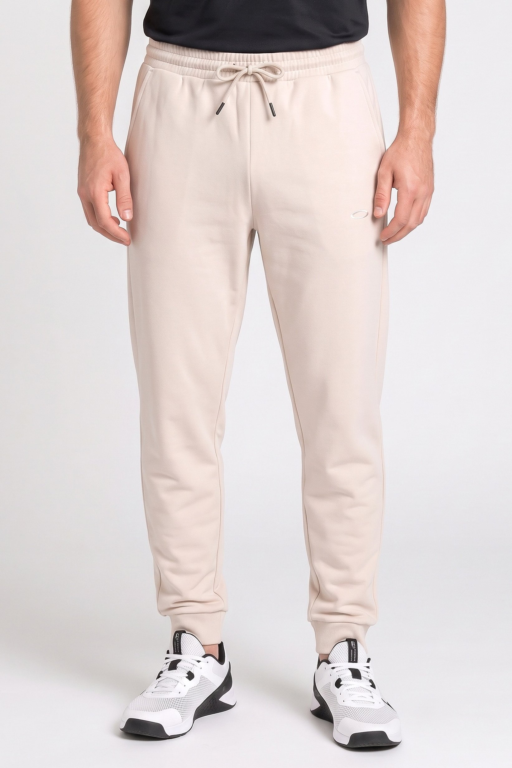 Men Regular Fit Outdoor Sweatpants, Cream