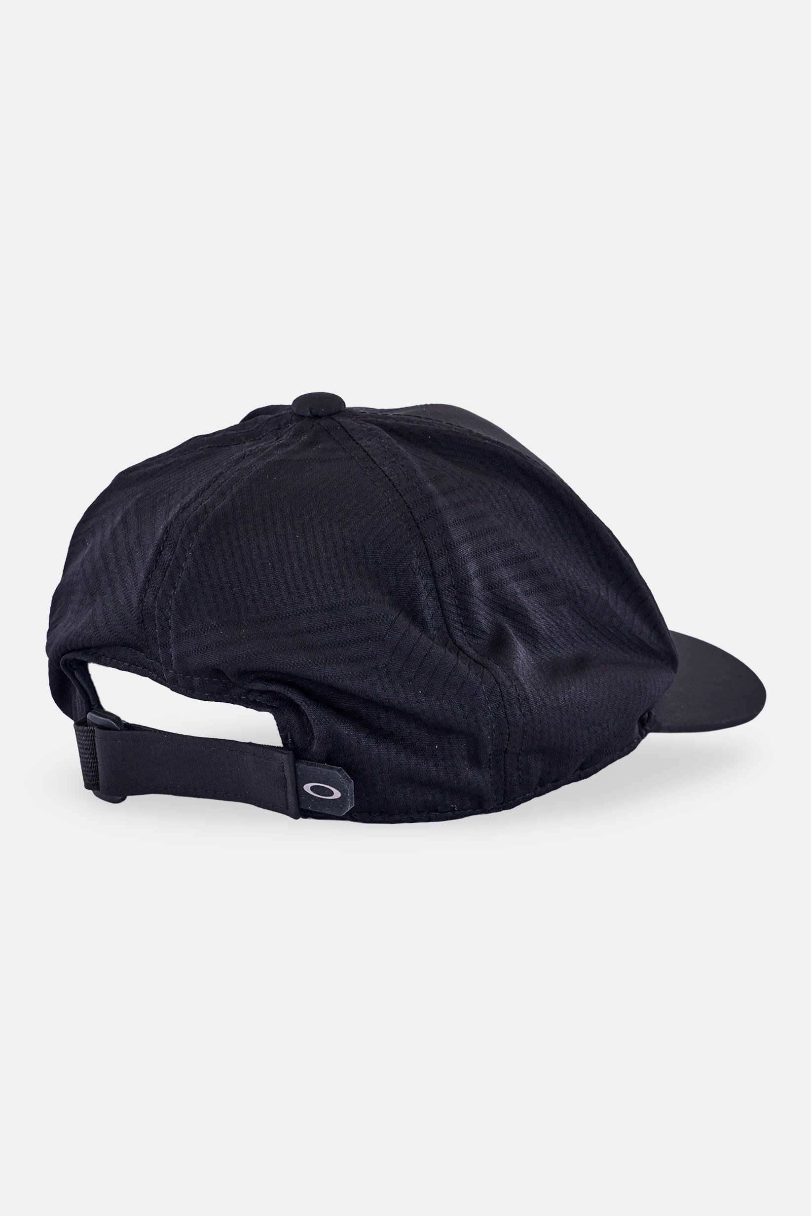 Men Graphic Print Velcro Closure Baseball Cap, Black