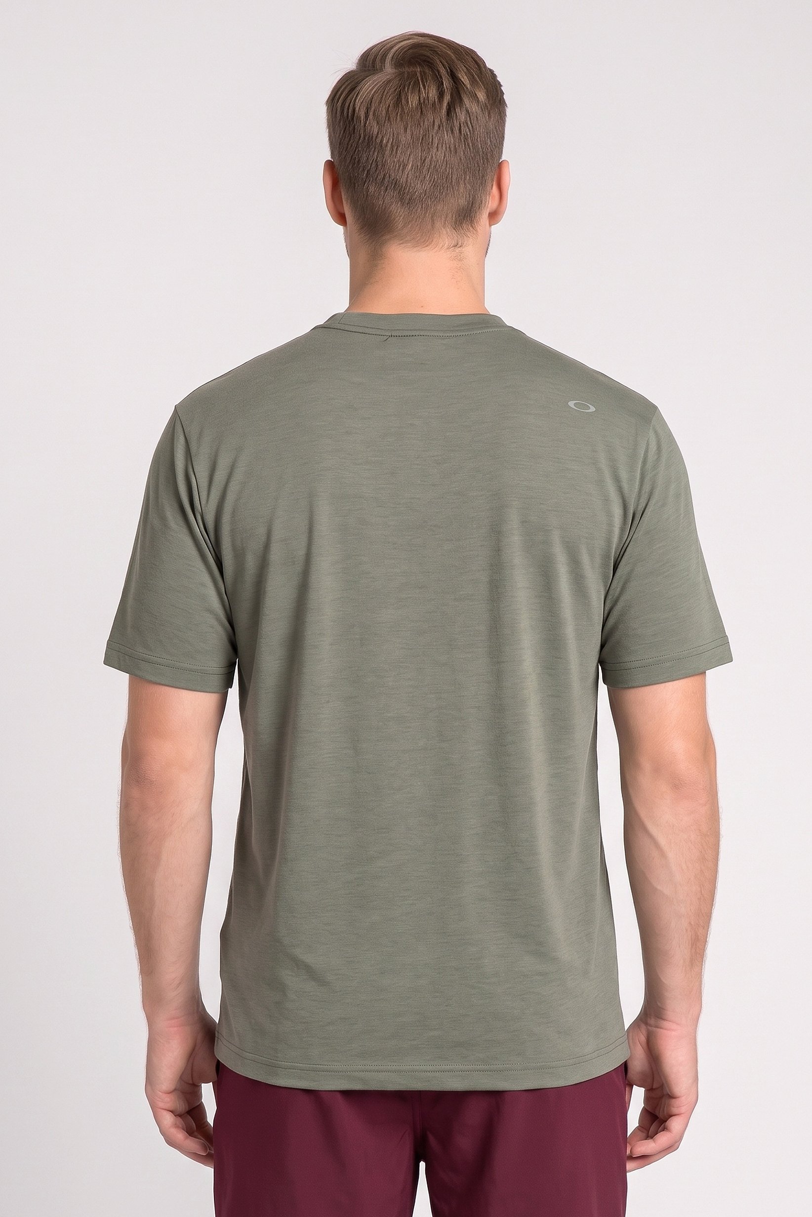 Men Regular Fit Short Sleeve Outdoor T-Shirt, Sage Green