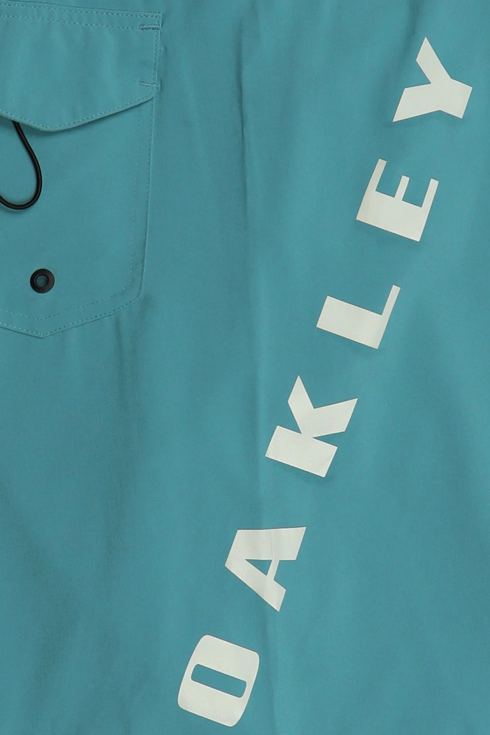 Men Brand Logo Board Shorts, Light Teal