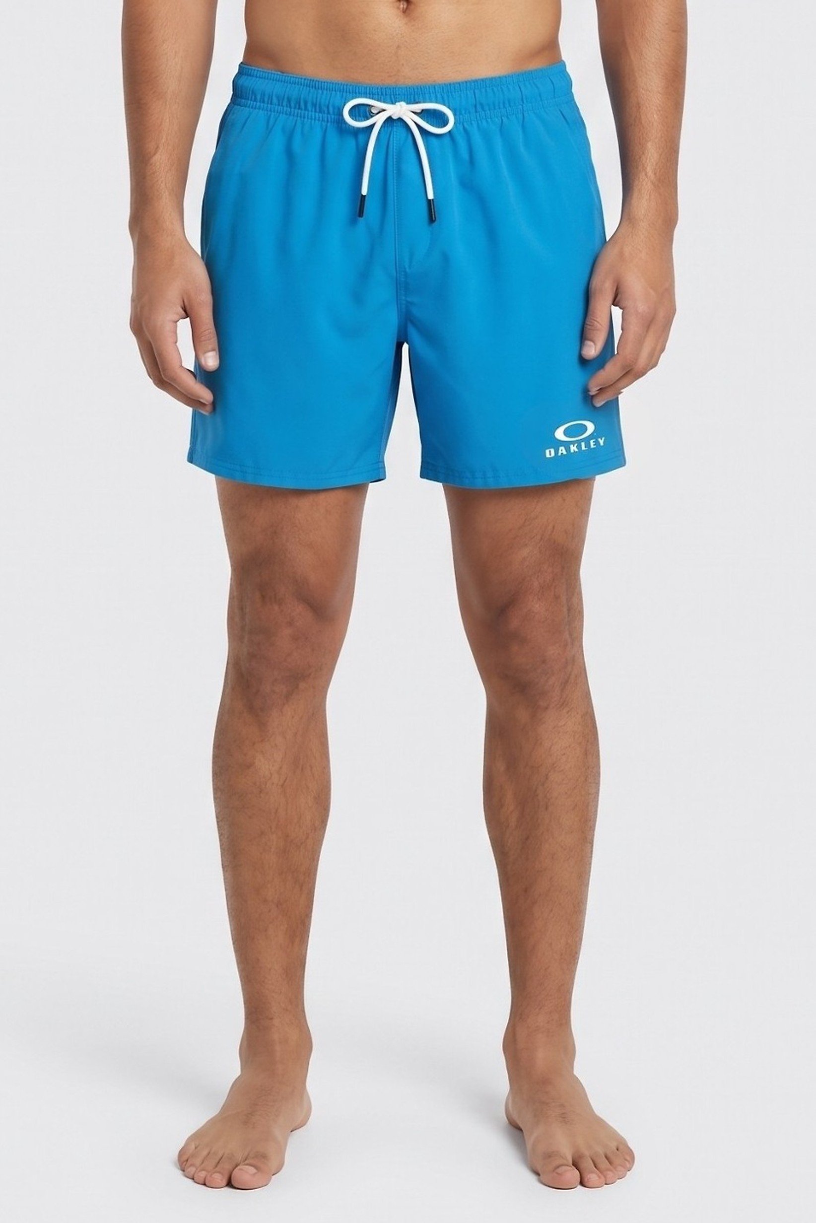 Men Regular Fit Swim Trunks, Blue