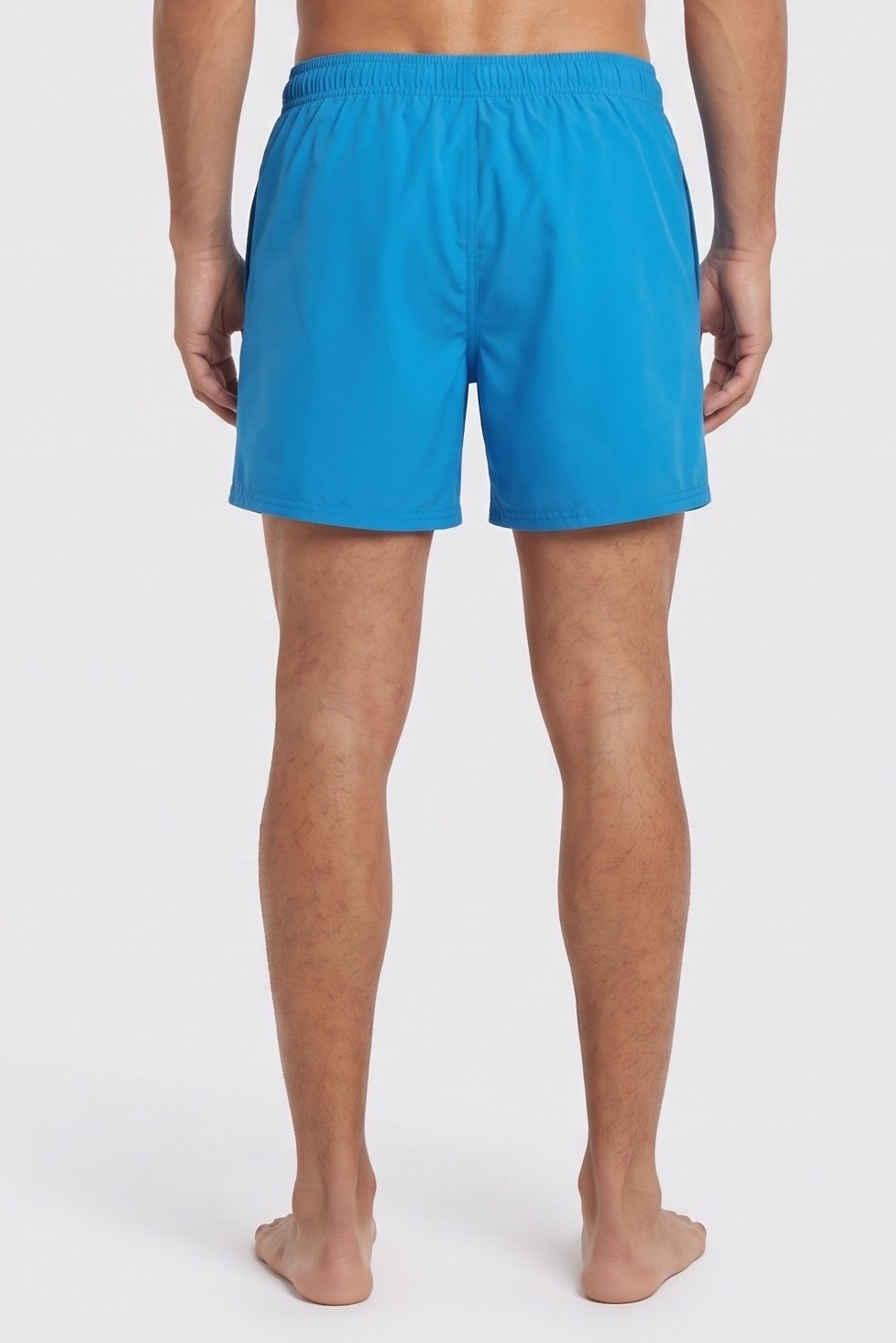 Men Regular Fit Swim Trunks, Blue