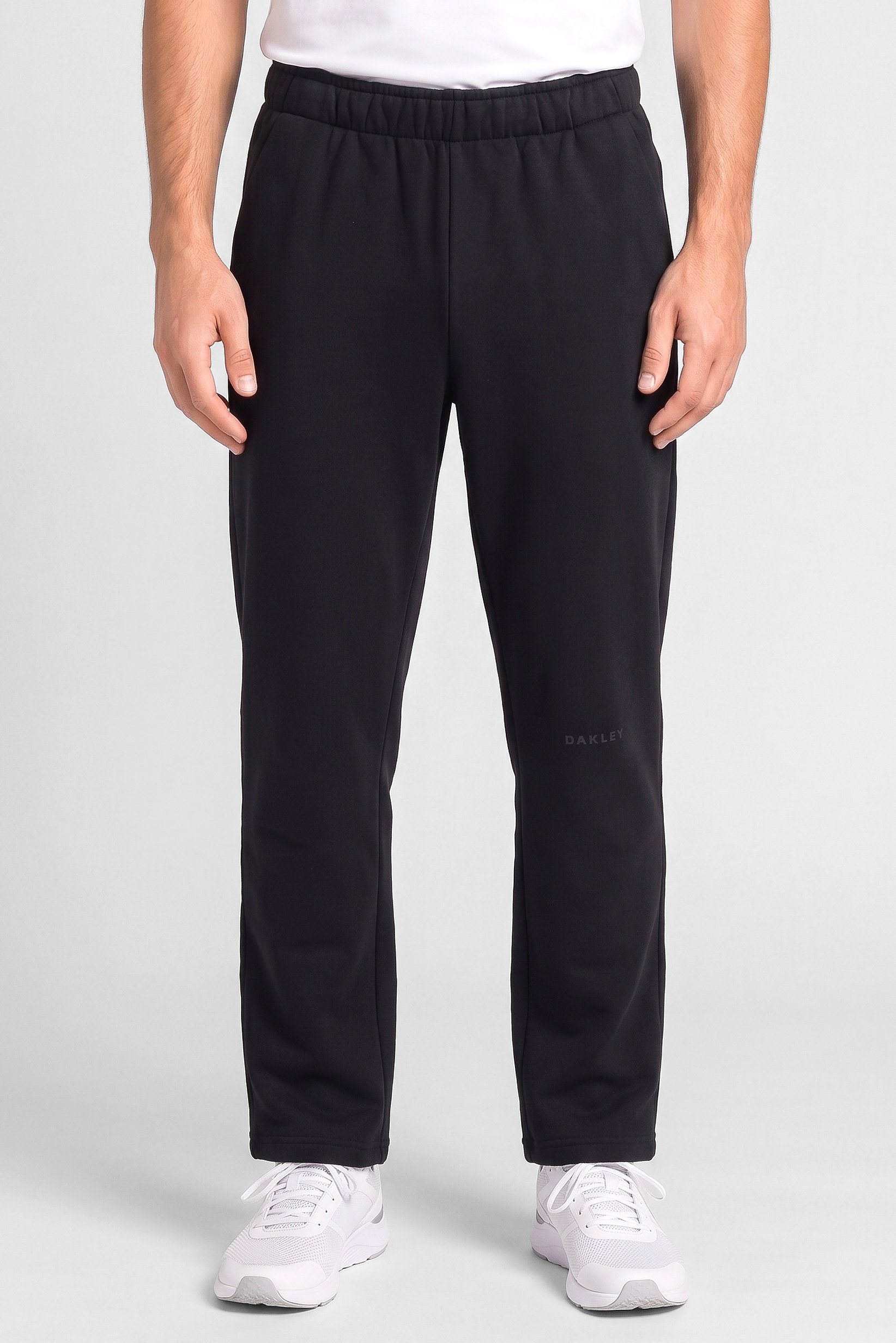 Men Boxy Fit Outdoor Sweatpants, Black