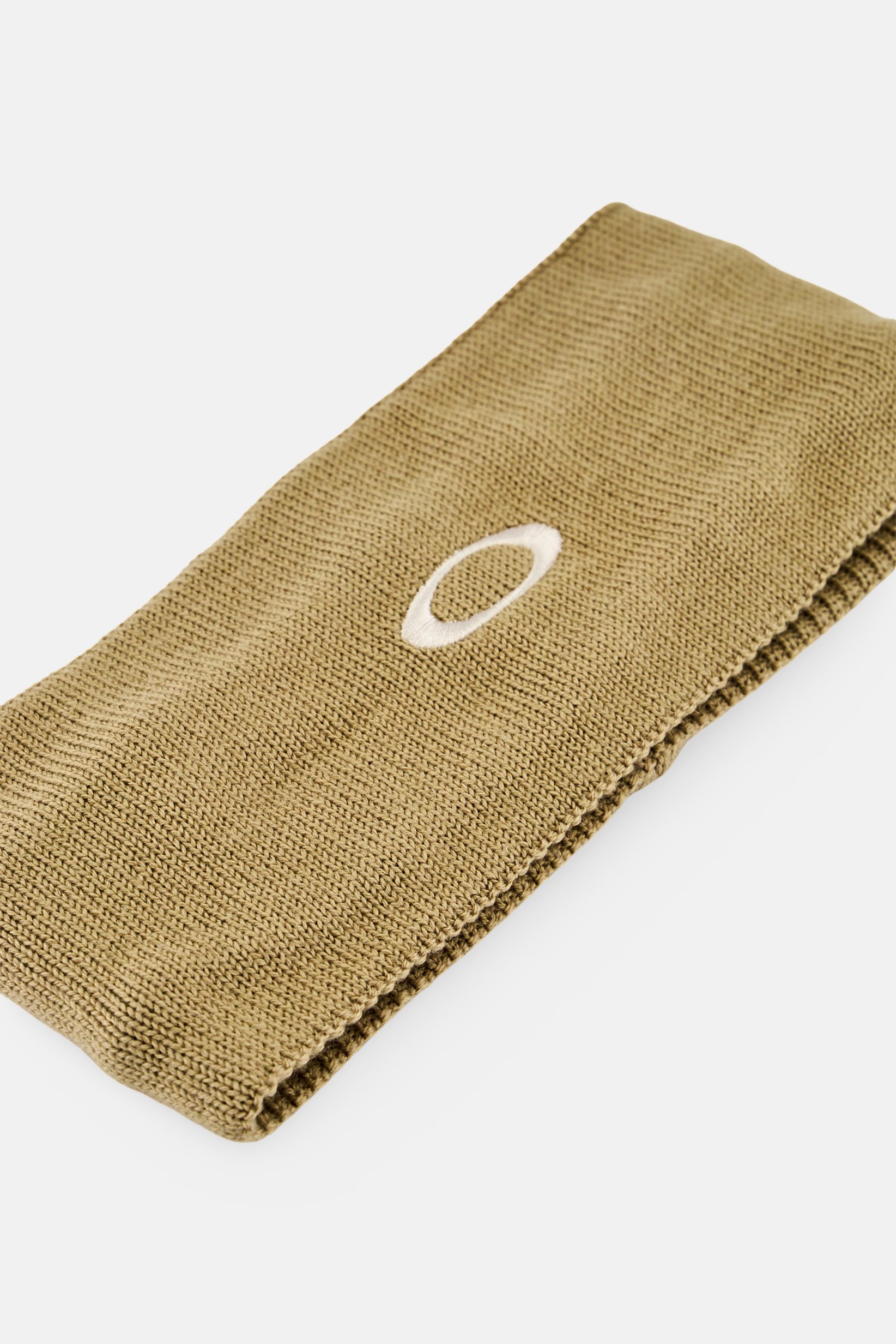 Men Embroidered Logo Nordic Headband, Khaki
