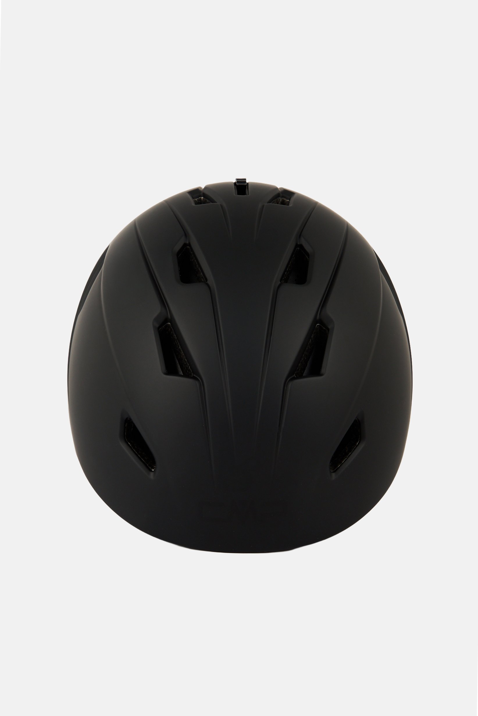 Ski Helmet With Visor, Black