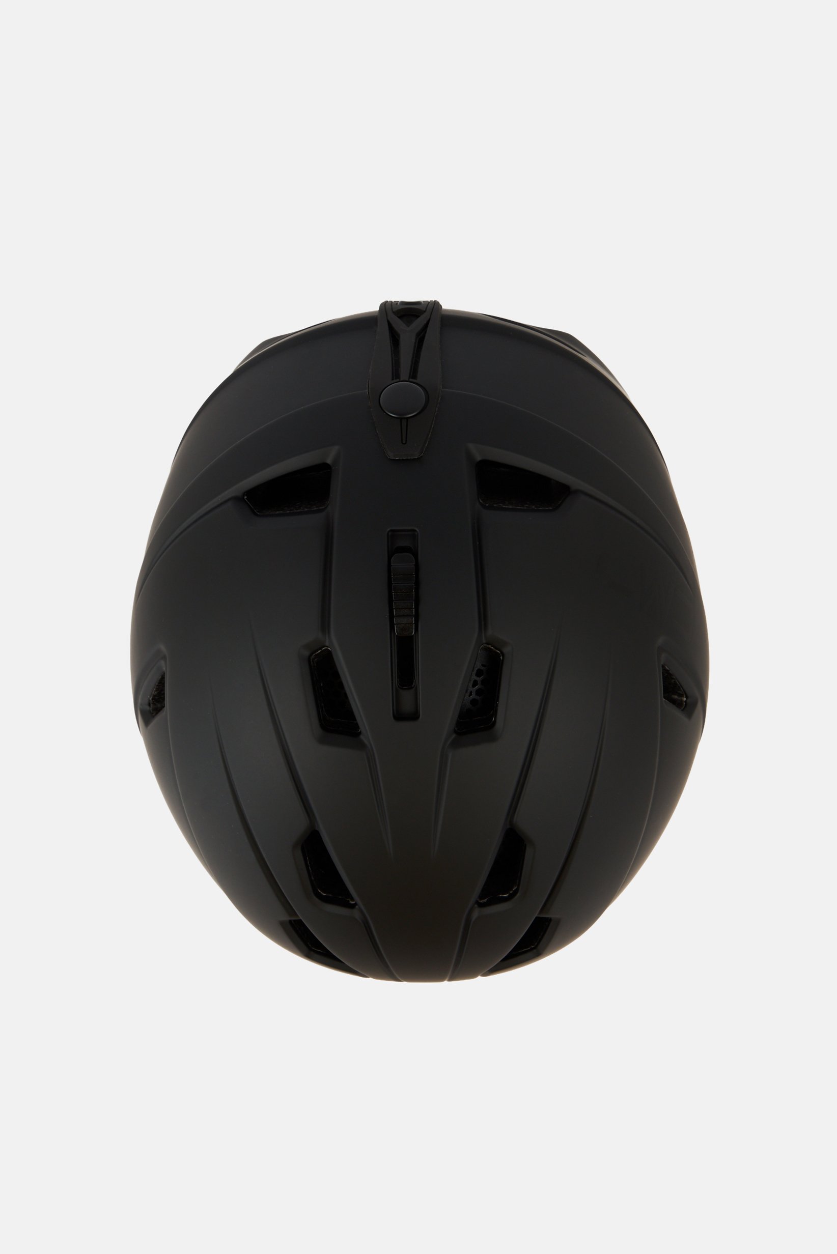 Ski Helmet With Visor, Black