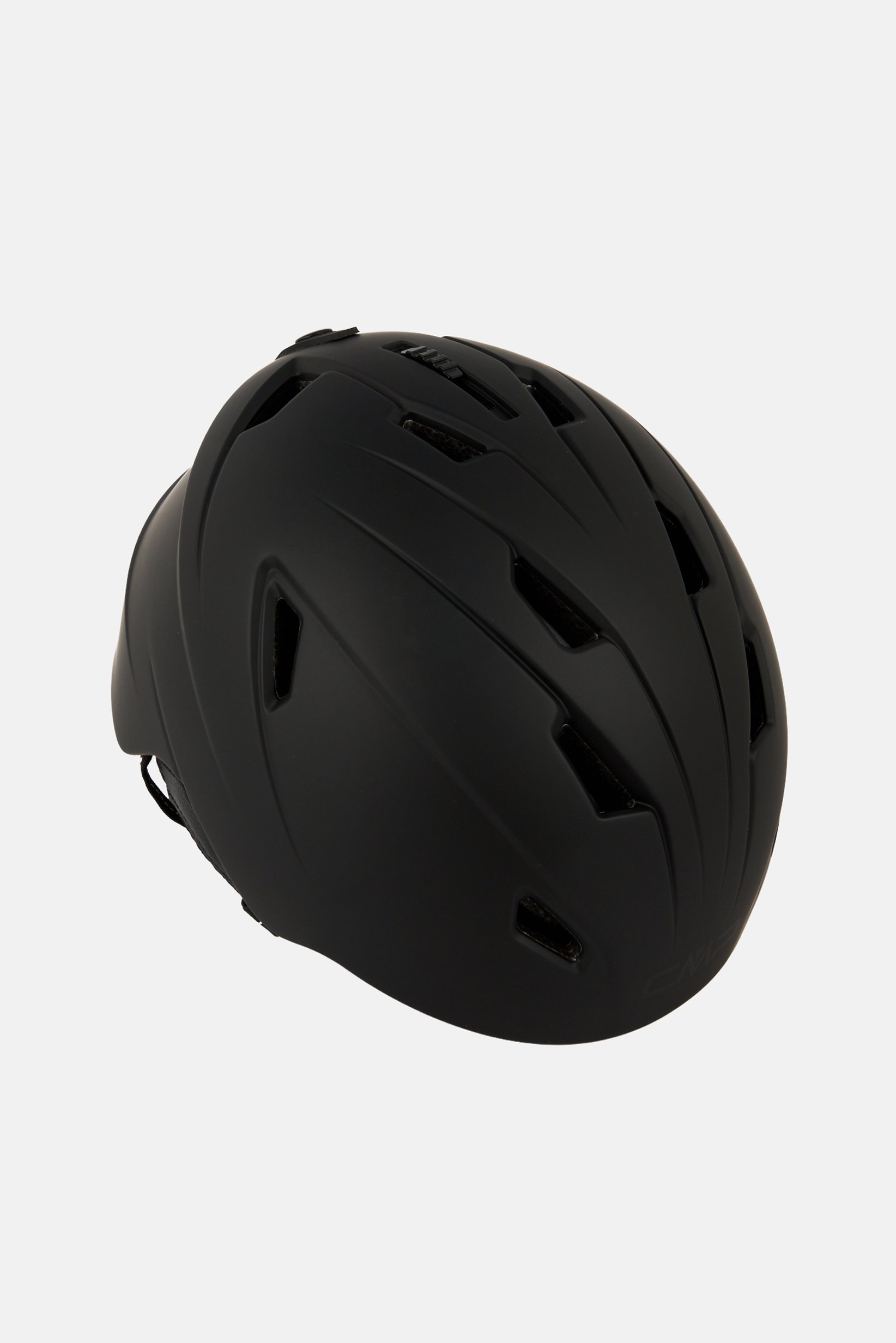 Ski Helmet With Visor, Black