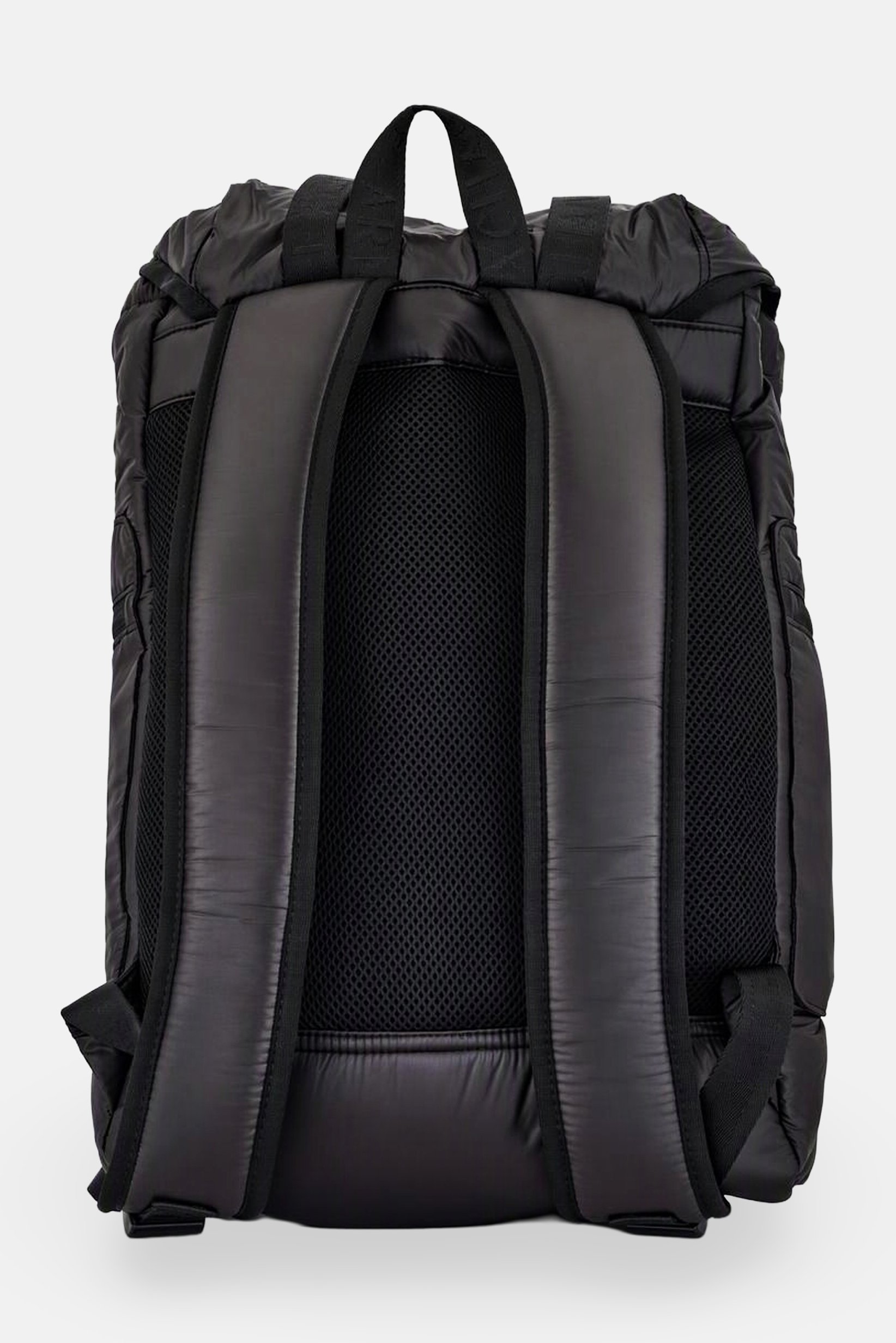 AX Armani Exchange Men Brand Logo Quilted Backpack, Black