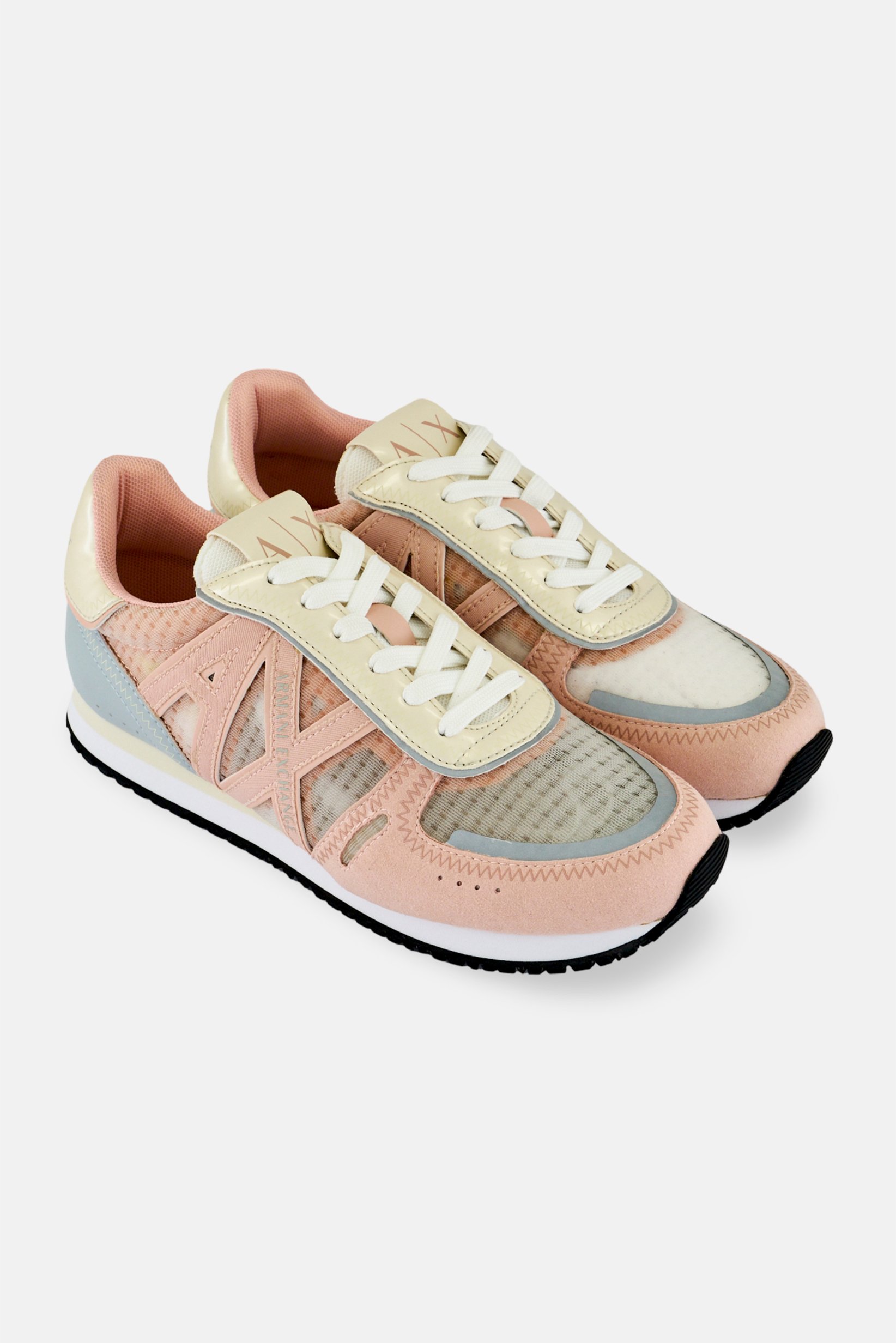 AX Armani Exchange Women Lace Up Casual Shoes, Multicolor